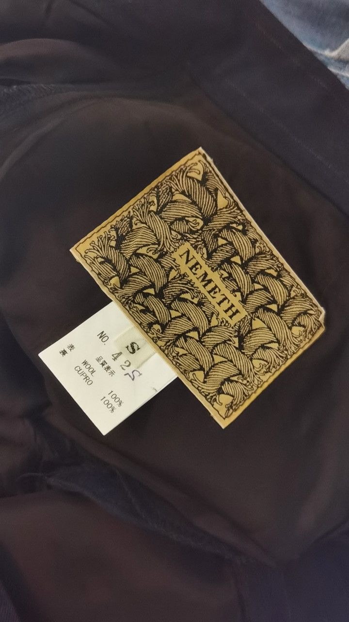Christopher Nemeth Cristopher Nemeth Wool Coat, Vest and Trousers (BUNDLE) Size 40R - 6 Thumbnail