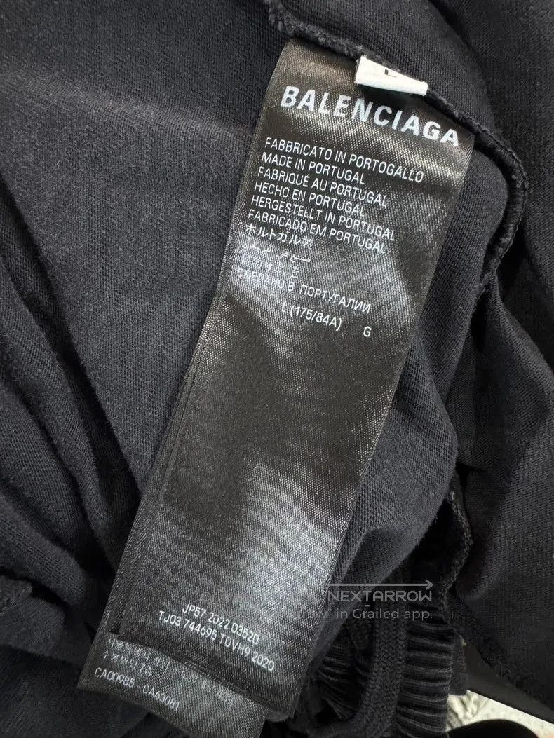 Balenciaga Balenciaga 23Fall Washed Distressed Sweatpants. Size US 26 / EU 42 - 7 Thumbnail