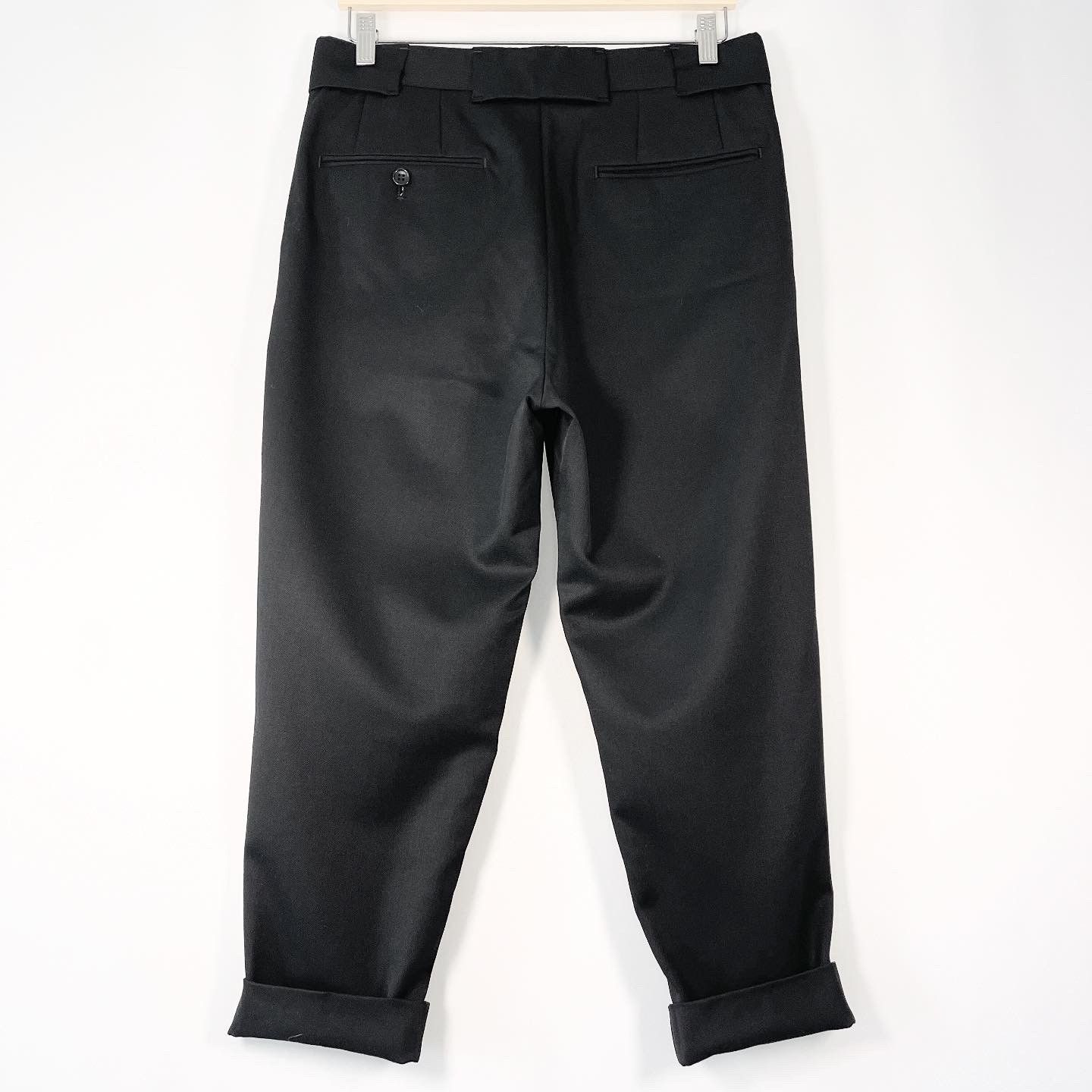 Comme des Garcons GANRYU COMME DES GARCONS Black Wool Pants size S Unisex Size US 27 - 3 Thumbnail