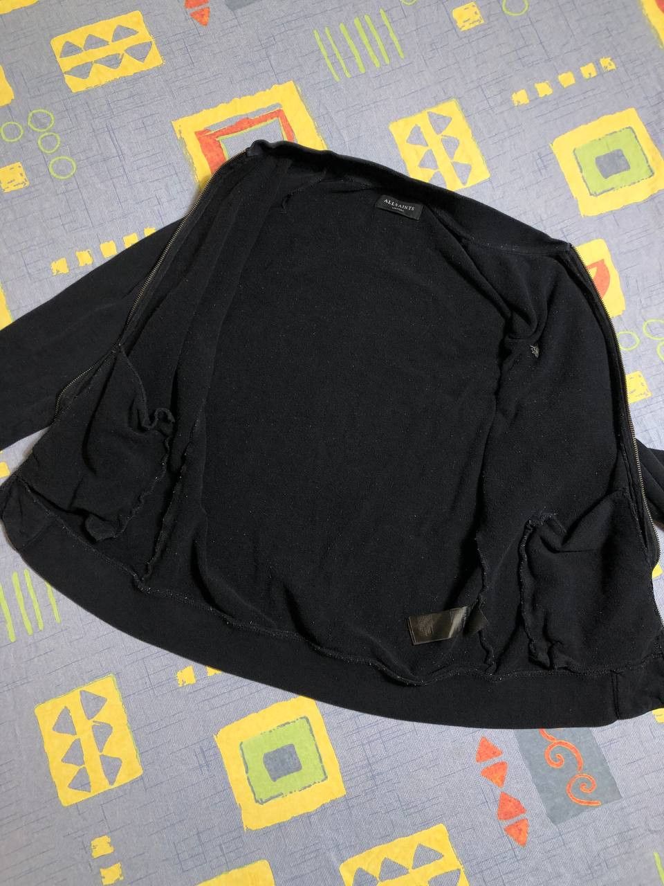 Allsaints Allsaints Bomber Zip Up Japanese Logo Lux Y2K Hoodie Size US M / EU 48-50 / 2 - 11 Thumbnail