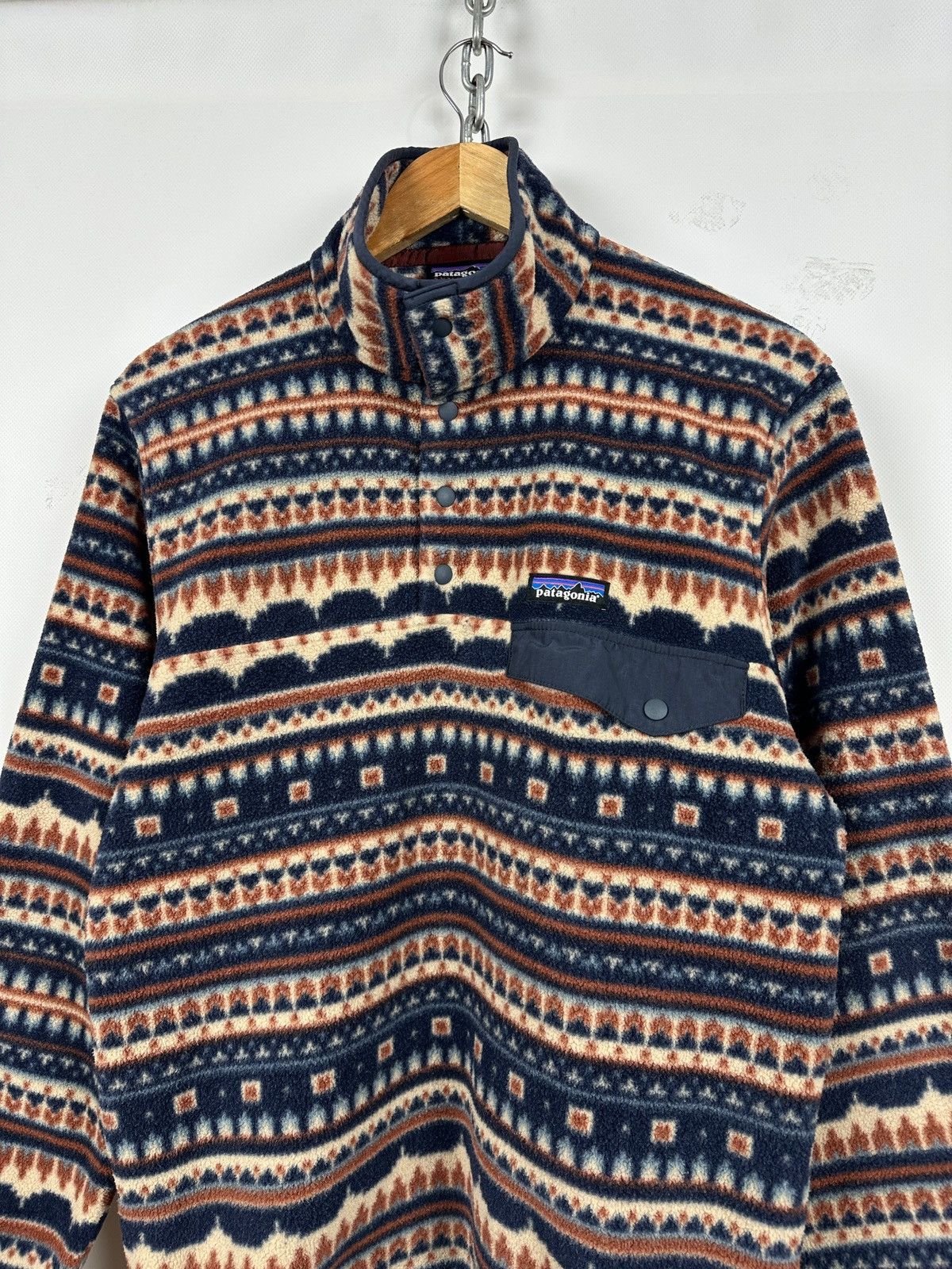 Patagonia Patagonia Synchilla Snap-T Aztec Fleece Pullover Size US S / EU 44-46 / 1 - 4 Thumbnail