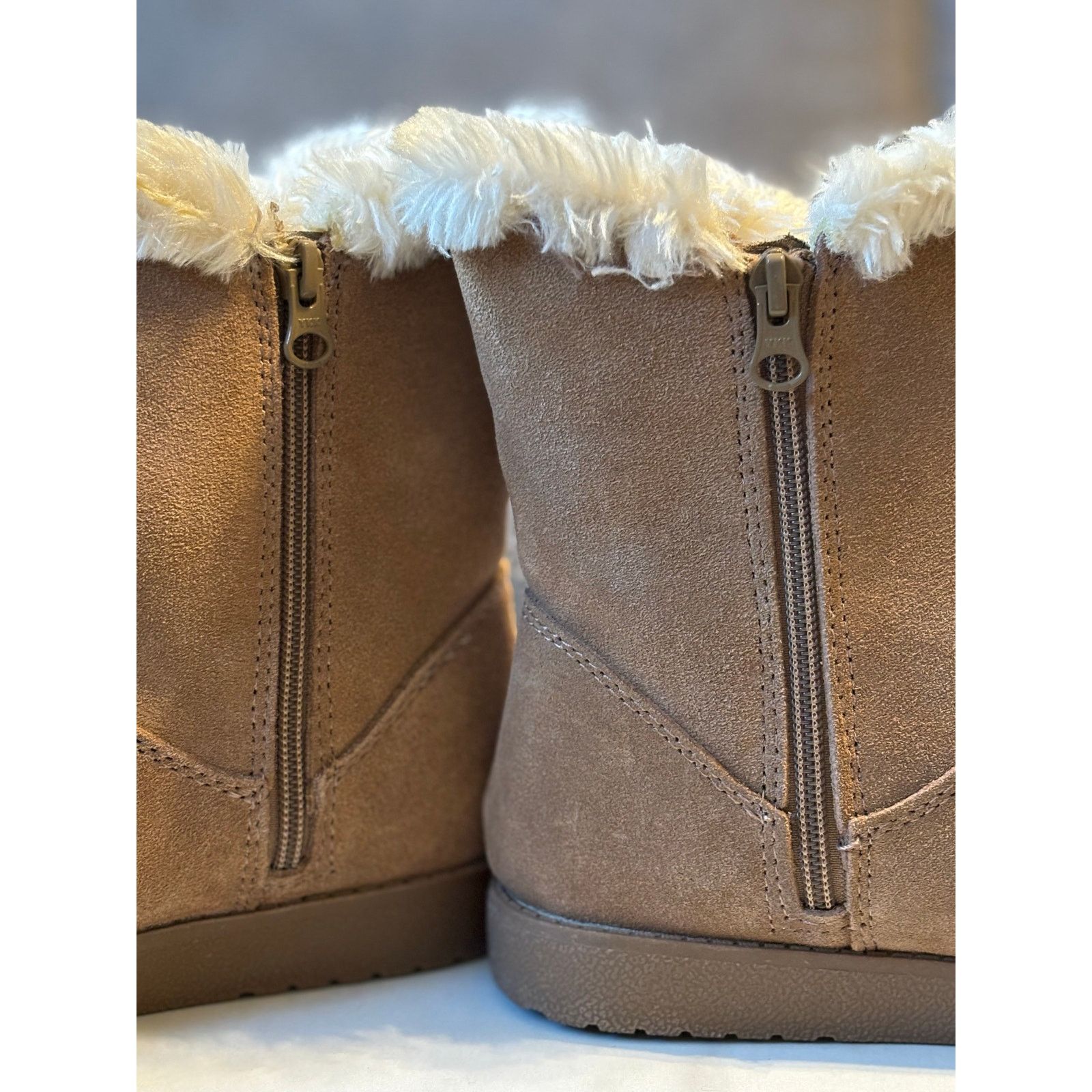 The Unbranded Brand Chestnut Suede Boots Size 6 Size US 6 / IT 36 - 9 Thumbnail