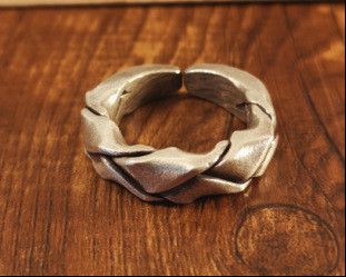 Jewelry Rare Jewelry Rings Open Size Chrome Ring (Size 7-13) Size ONE SIZE - 6 Thumbnail