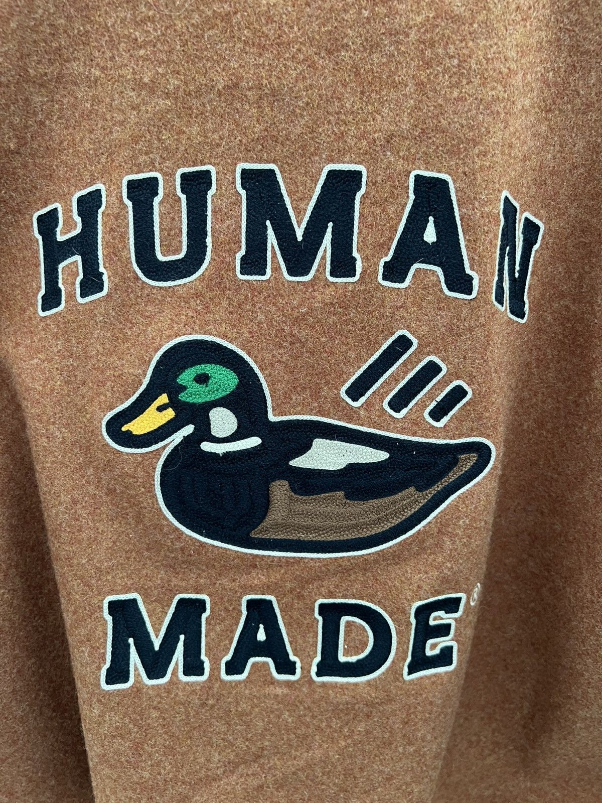 Human Made 🦆Human Made Wool Varsity Jacket Reversible🧸 Size US L / EU 52-54 / 3 - 3 Thumbnail