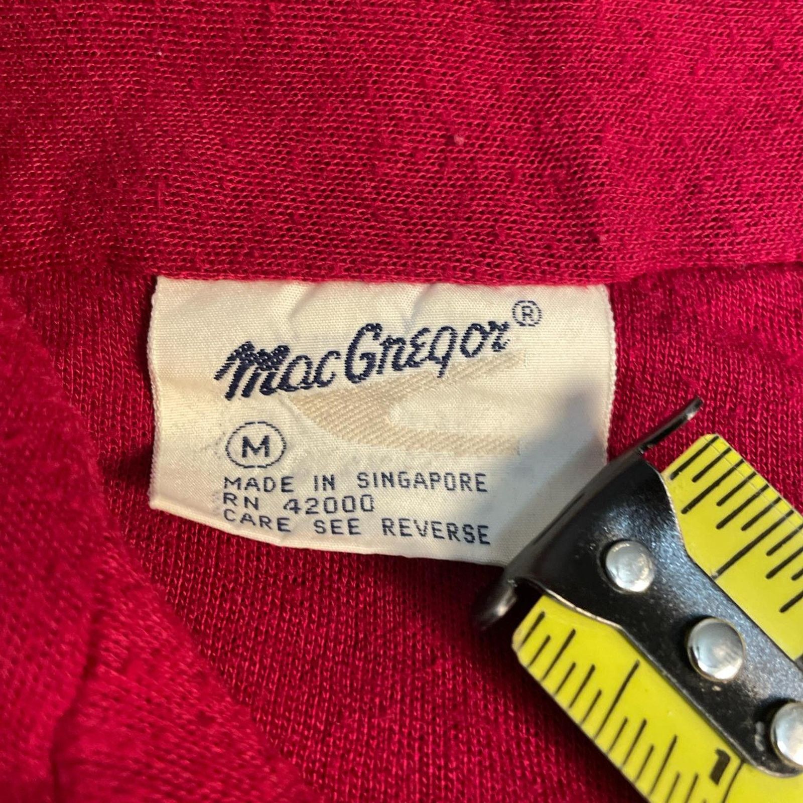 McGregor × Vintage True Vintage 1970s 1980s MacGregor Tennis Track Jacket Size US M / EU 48-50 / 2 - 5 Thumbnail