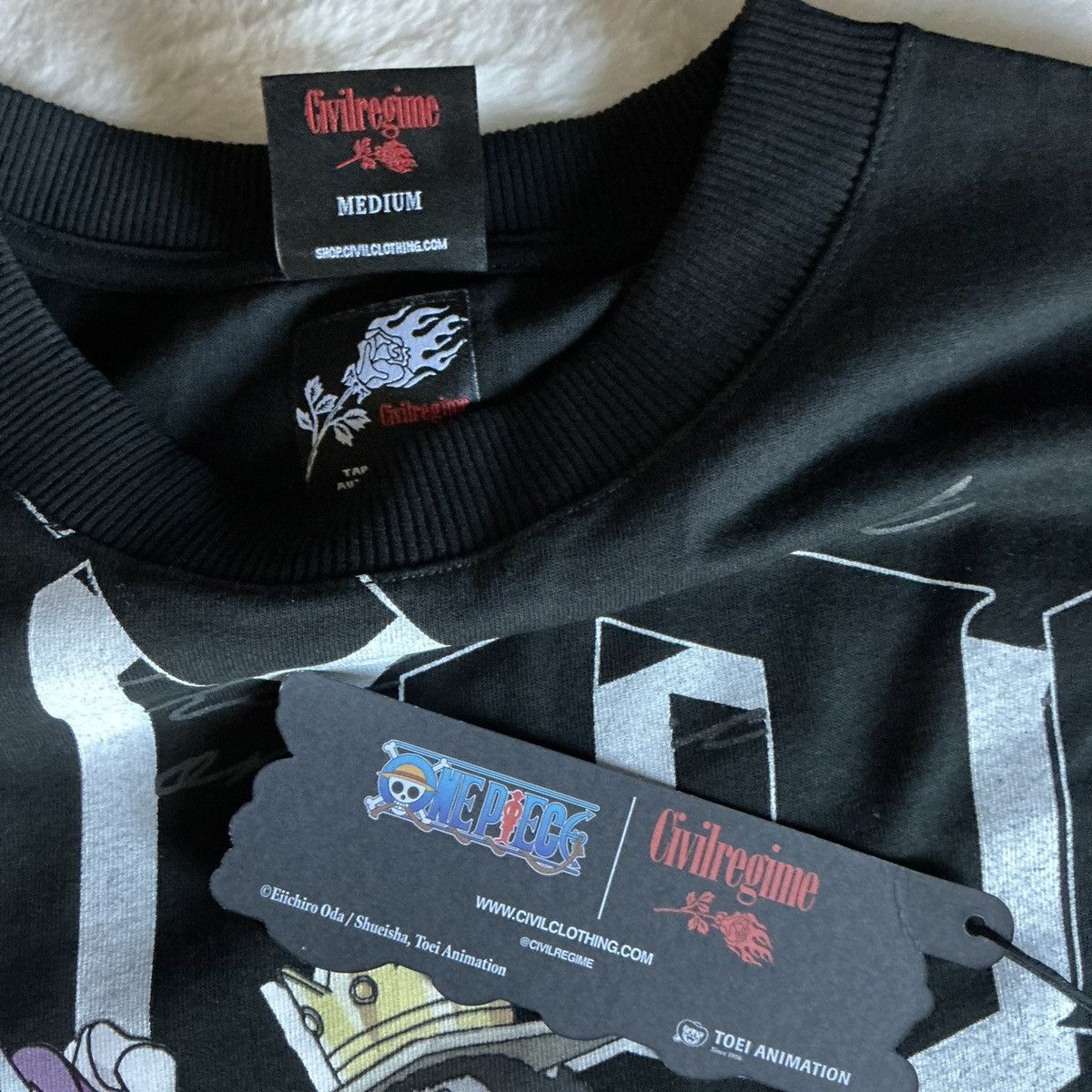 Civil Regime 💀 NWT CIVIL REGIME x ONE PIECE "BROOK'S BLADE" 💀 Size US M / EU 48-50 / 2 - 3 Thumbnail