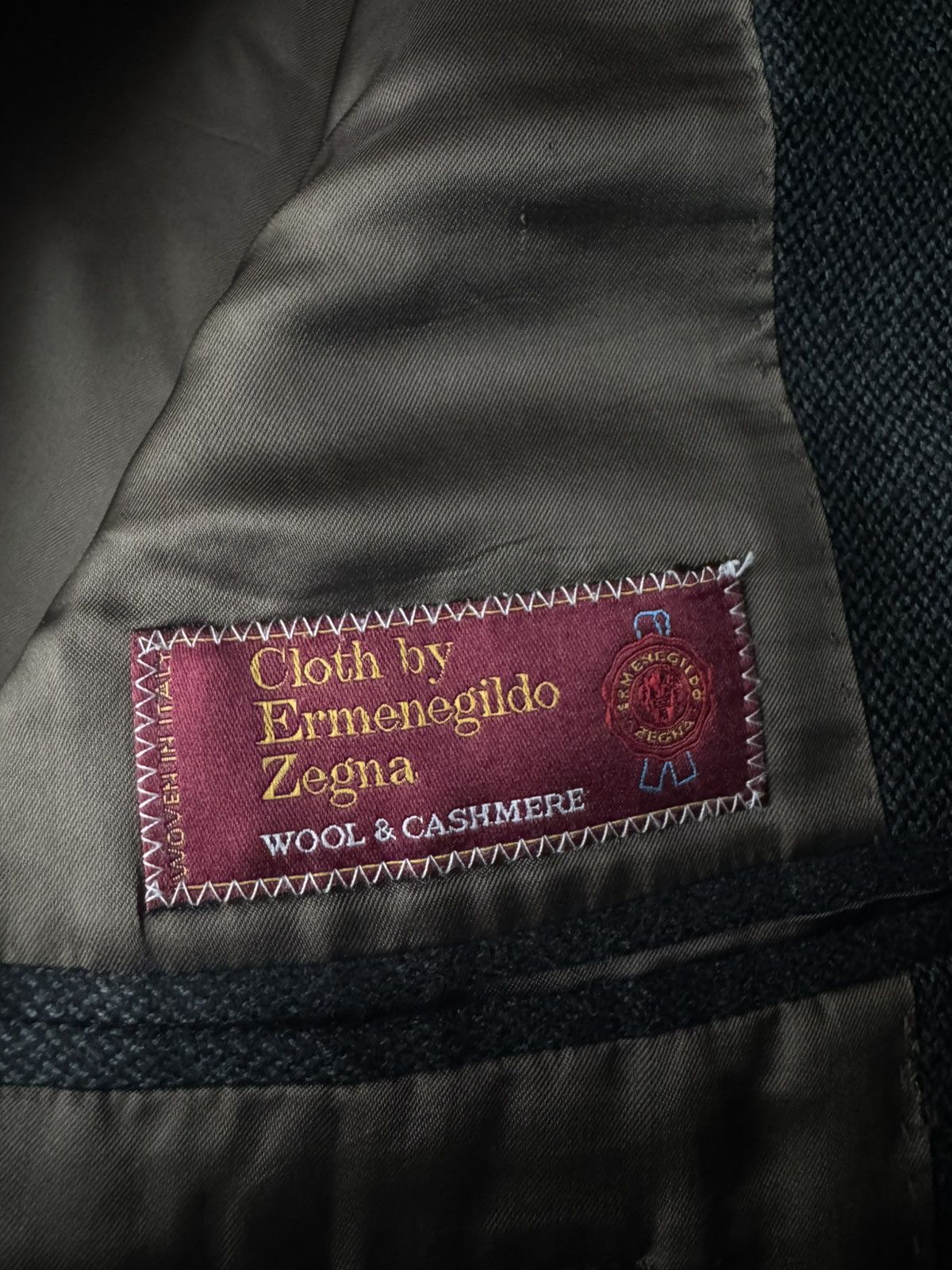 Ermenegildo Zegna Serapide Cloth by Ermenegildo Zegna wool cashmere blazer 48 Size 48R - 8 Thumbnail