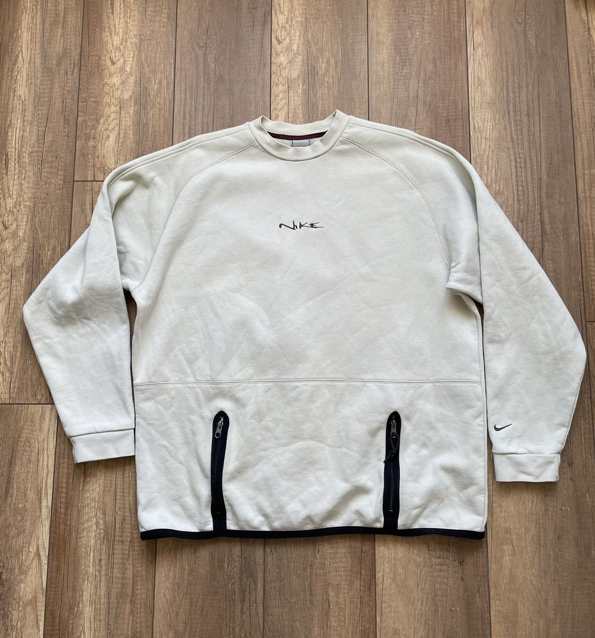 Nike × Vintage Sweatshirt Nike Vintage Size XL YKK Size US XL / EU 56 / 4 - 1 Thumbnail