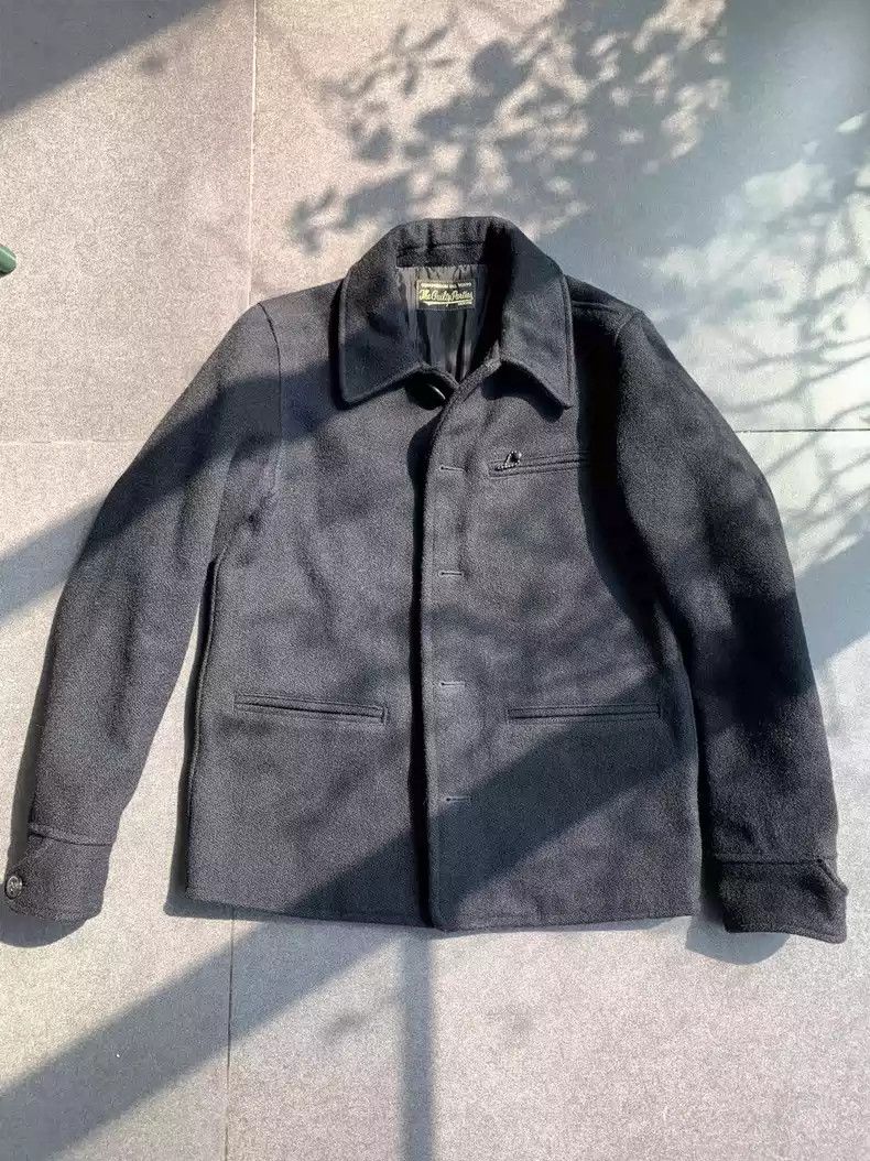 WACKO MARIA WACKO MARIA Jacket Wool Melton Sports Jacket Zipper