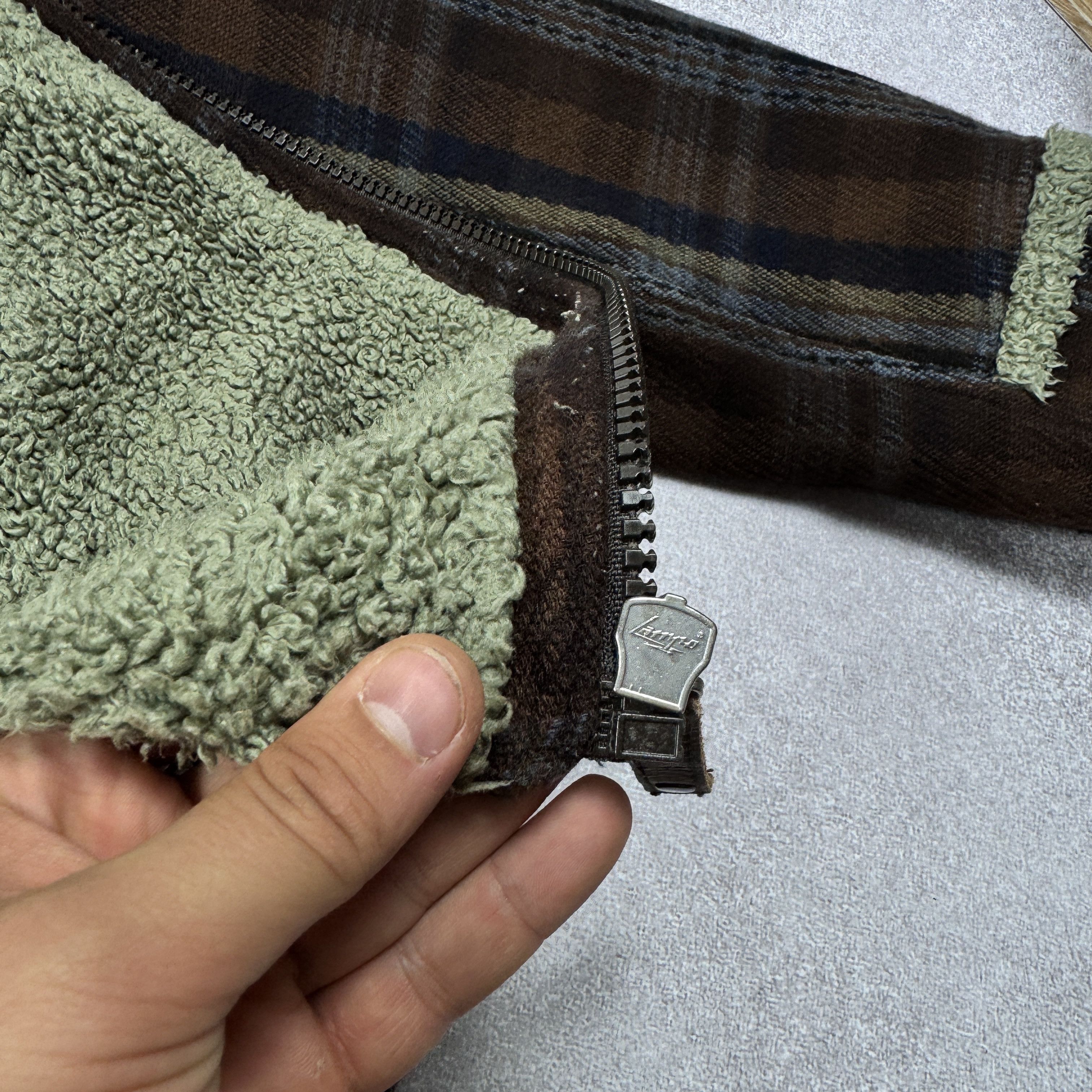 Diesel Men`s Diesel B-3 Wool Tweed Flight Plaid Jacket Size M Size US M / EU 48-50 / 2 - 14 Thumbnail