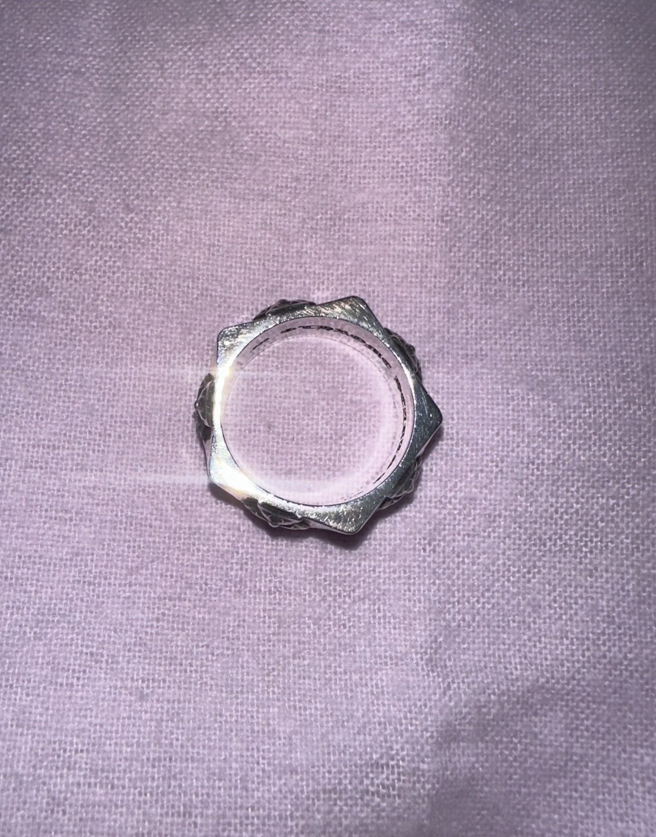 Chrome Hearts Chrome Hearts Men’s Pentagon Star Silver Ring Size 10 Size ONE SIZE - 6 Thumbnail