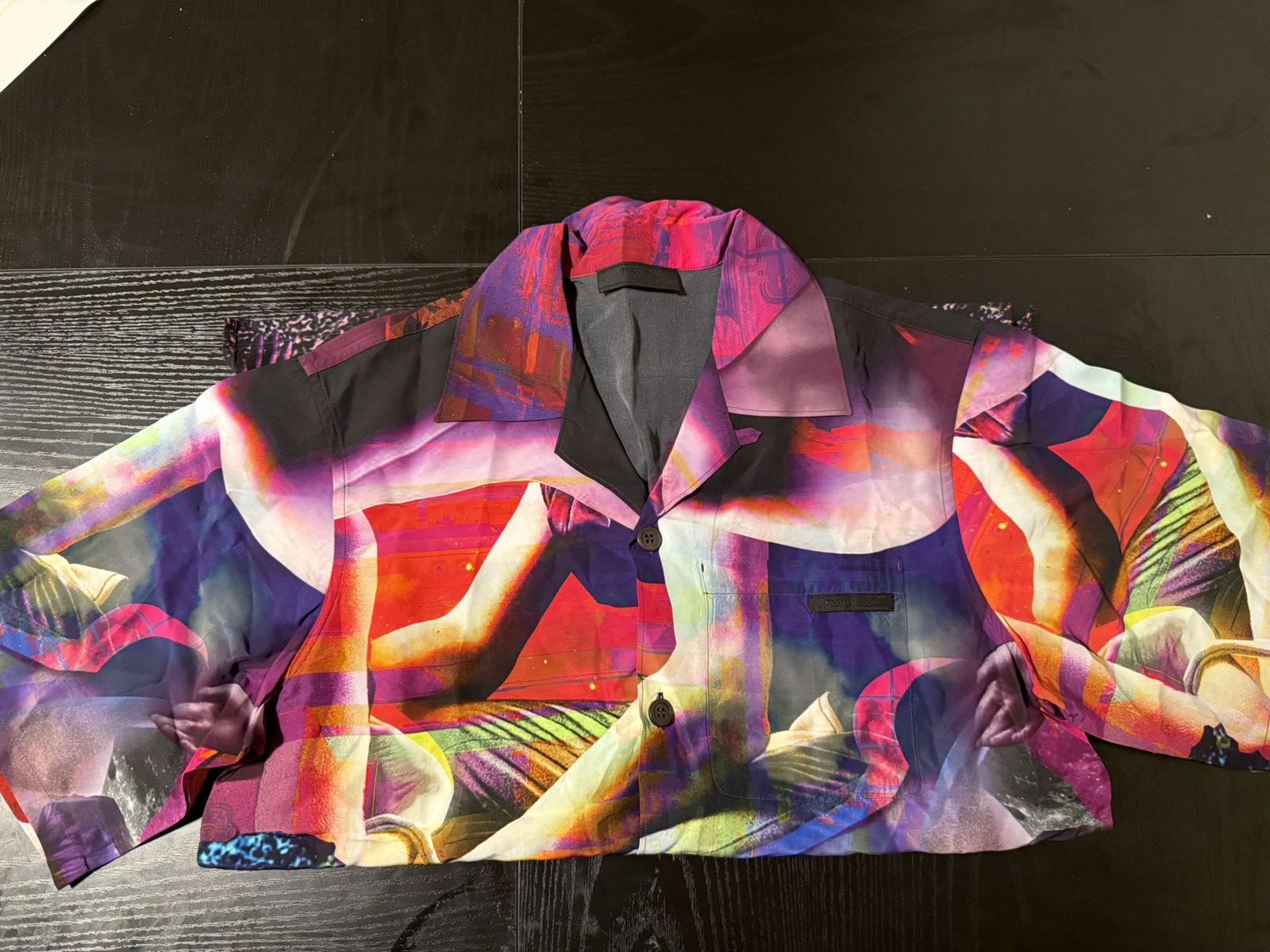 Prada Prada Printed Viscose Short Sleeve Shirt Small Size US S / EU 44-46 / 1 - 2 Thumbnail