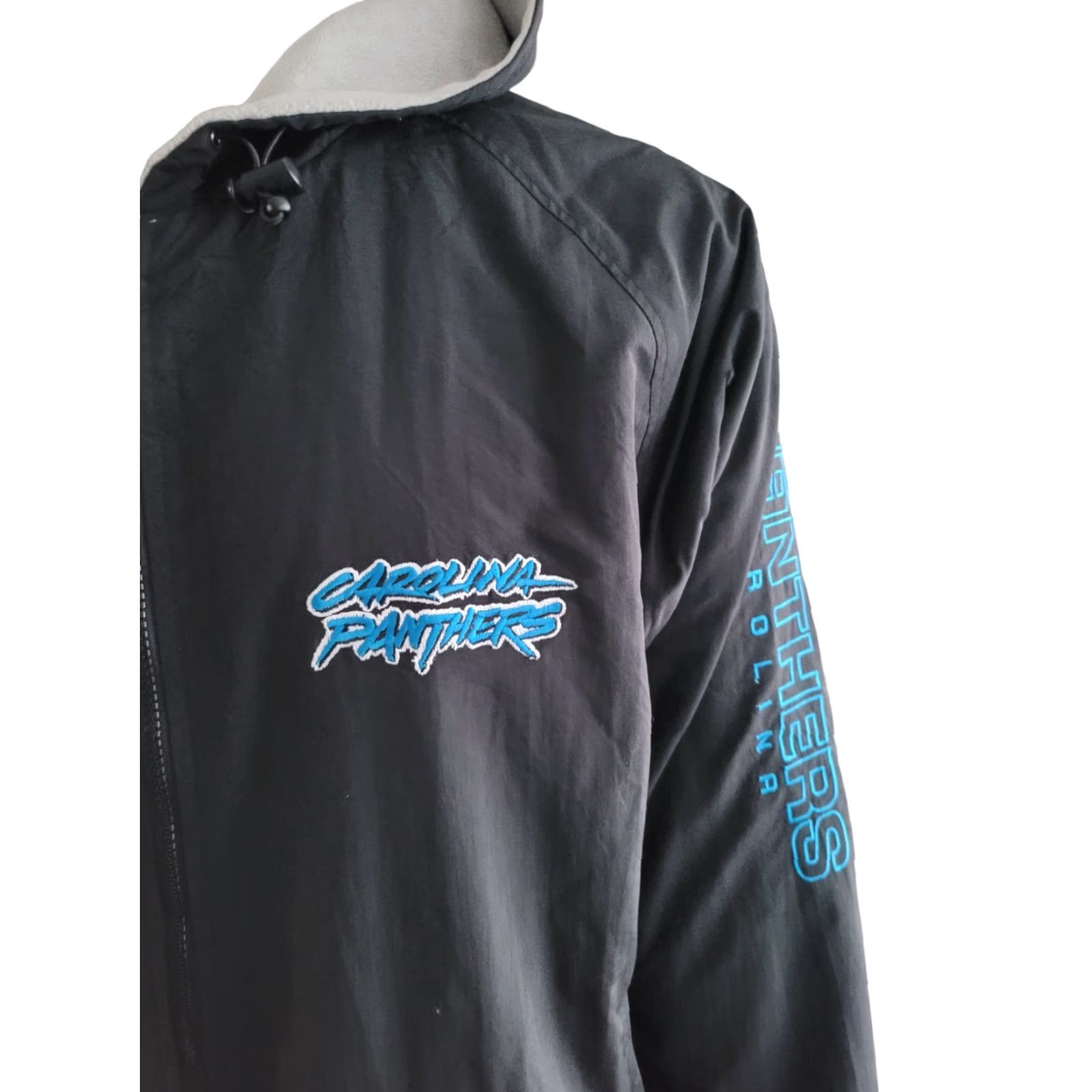 NFL NFL Jacket Reversible L Men Black Sports NFL Panthers Reversible Jacket - L Mens Size US 33 - 5 Thumbnail