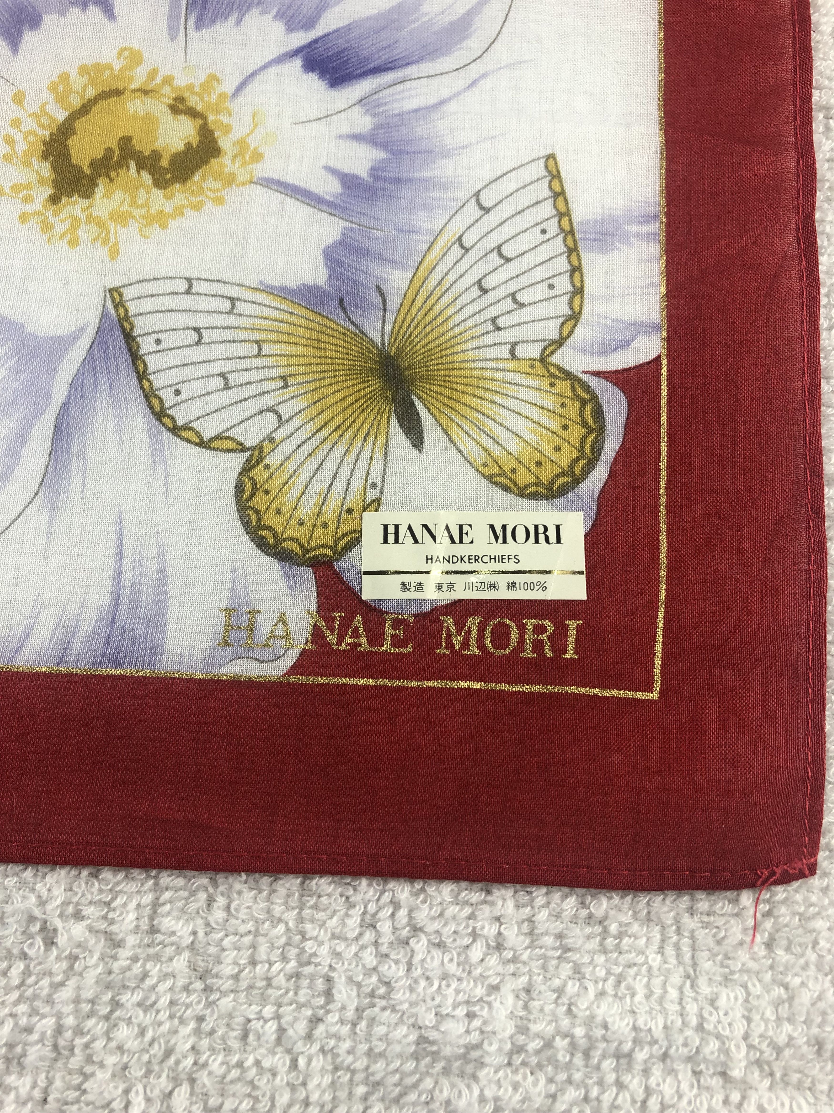 Hanae Mori × Japanese Brand × Vintage Hanae Mori Handkerchief / Bandana / Neckerchief Size ONE SIZE - 5 Thumbnail