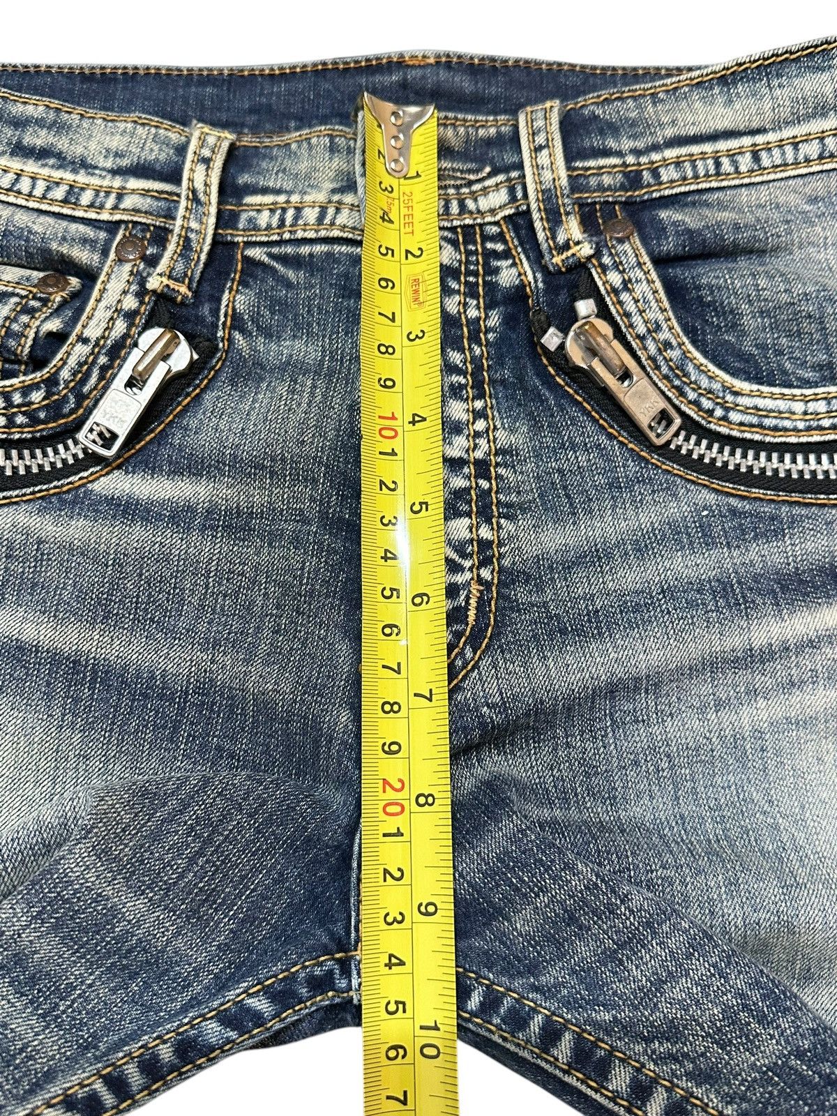 Japanese Brand Vintage Japanese RNA Faded Wash Style Jeans Size US 30 / EU 46 - 15 Thumbnail