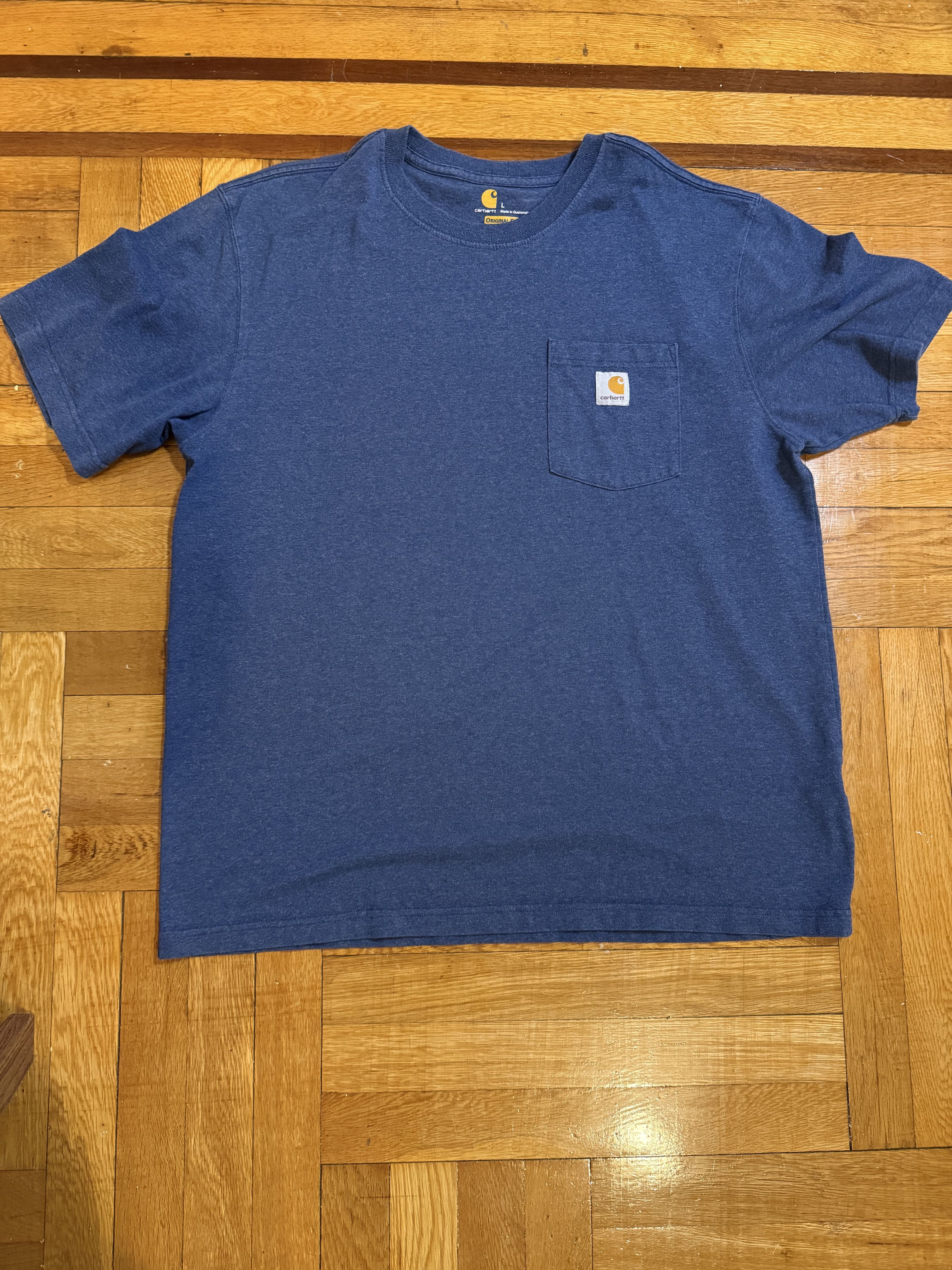 Carhartt Carhartt Blue Tee Size US L / EU 52-54 / 3 - 1 Thumbnail
