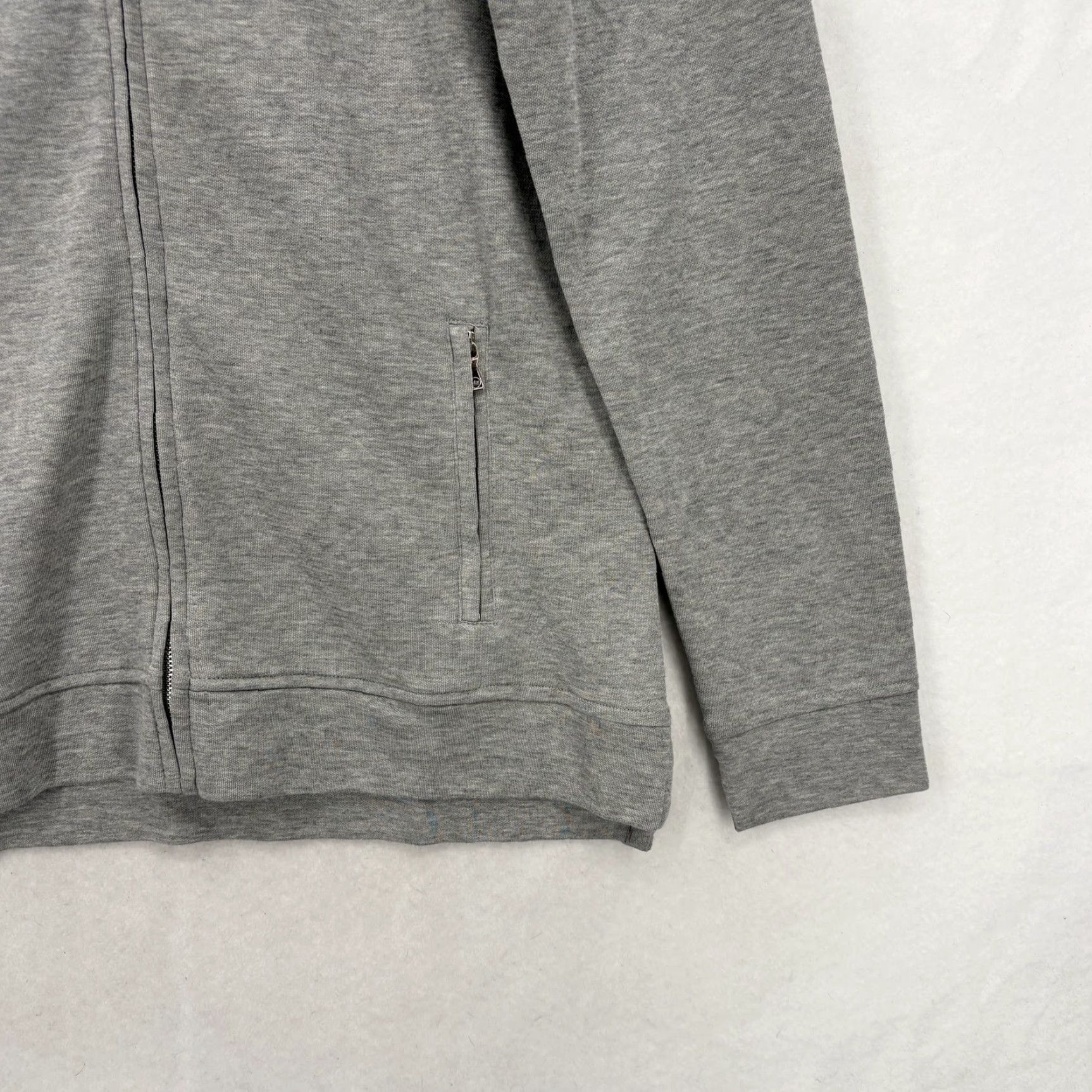 Peter Millar Peter Millar Sweatshirt Crown Comfort Interlock Full-Zip Womens Medium Gray Golf Size M / US 6-8 / IT 42-44 - 3 Thumbnail