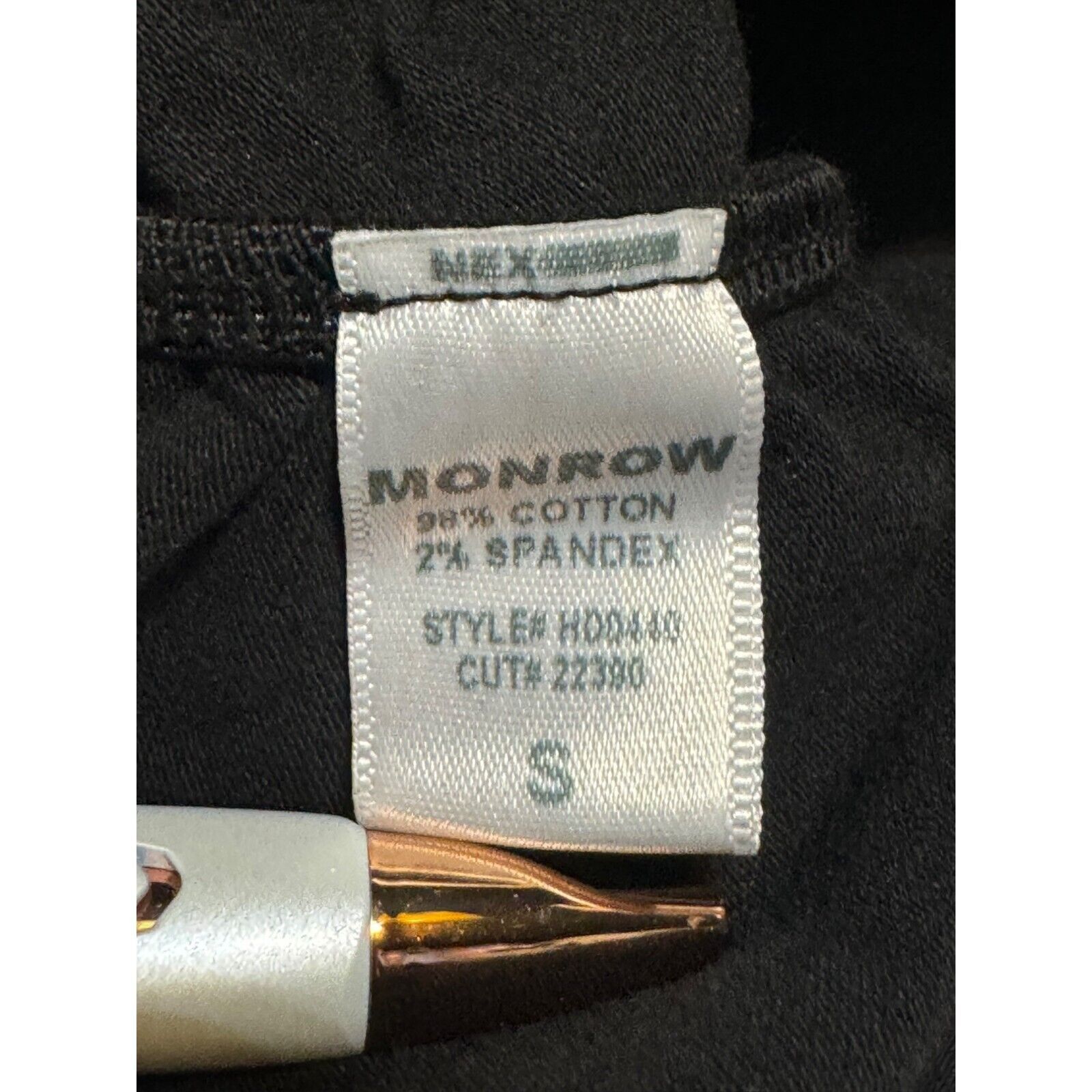 MONROW Monrow Shirred Mini Dress Black Square Neck Fitted NWT Small Size S / US 4 / IT 40 - 9 Thumbnail