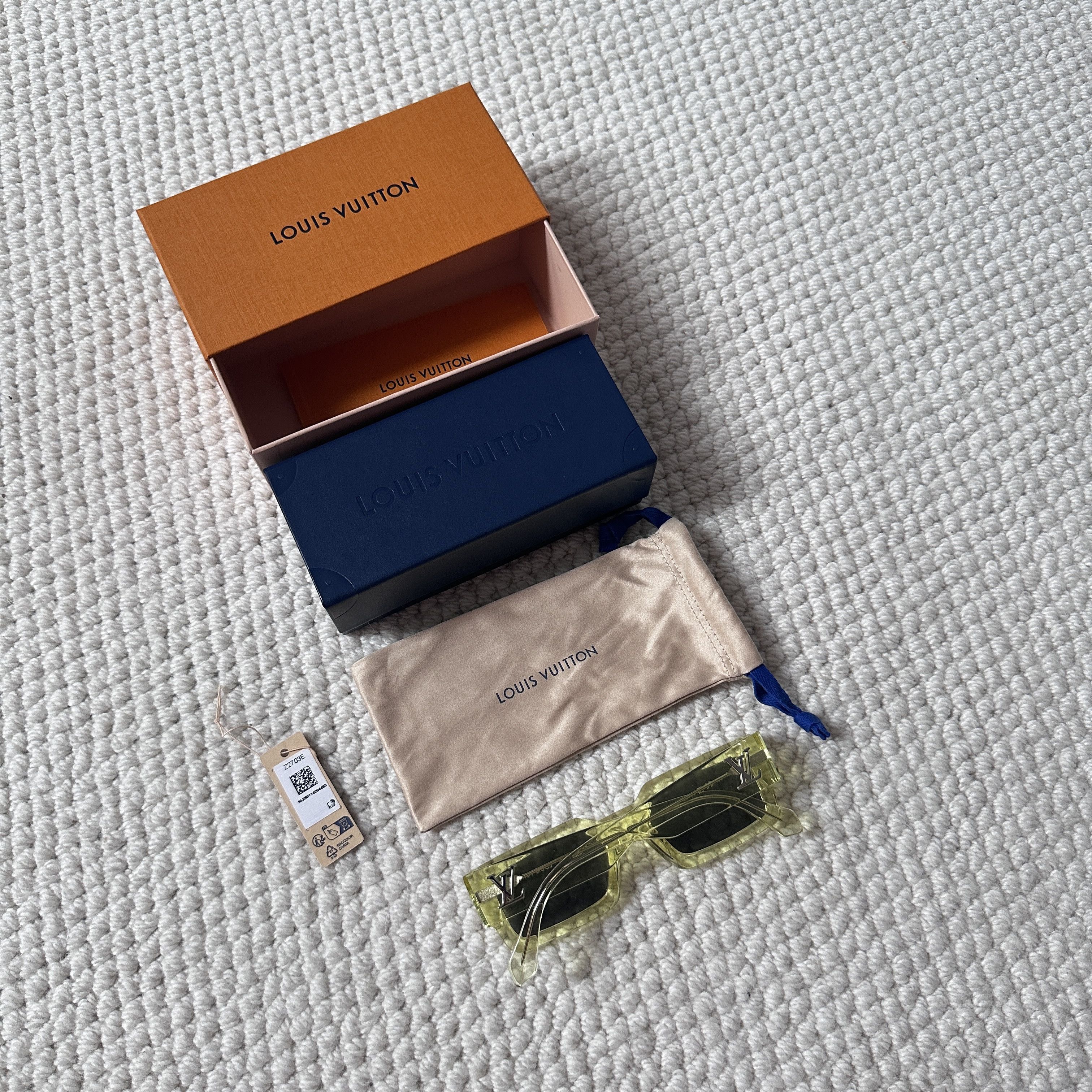Louis Vuitton LV Clash Low Square Sunglasses Size ONE SIZE - 2 Thumbnail