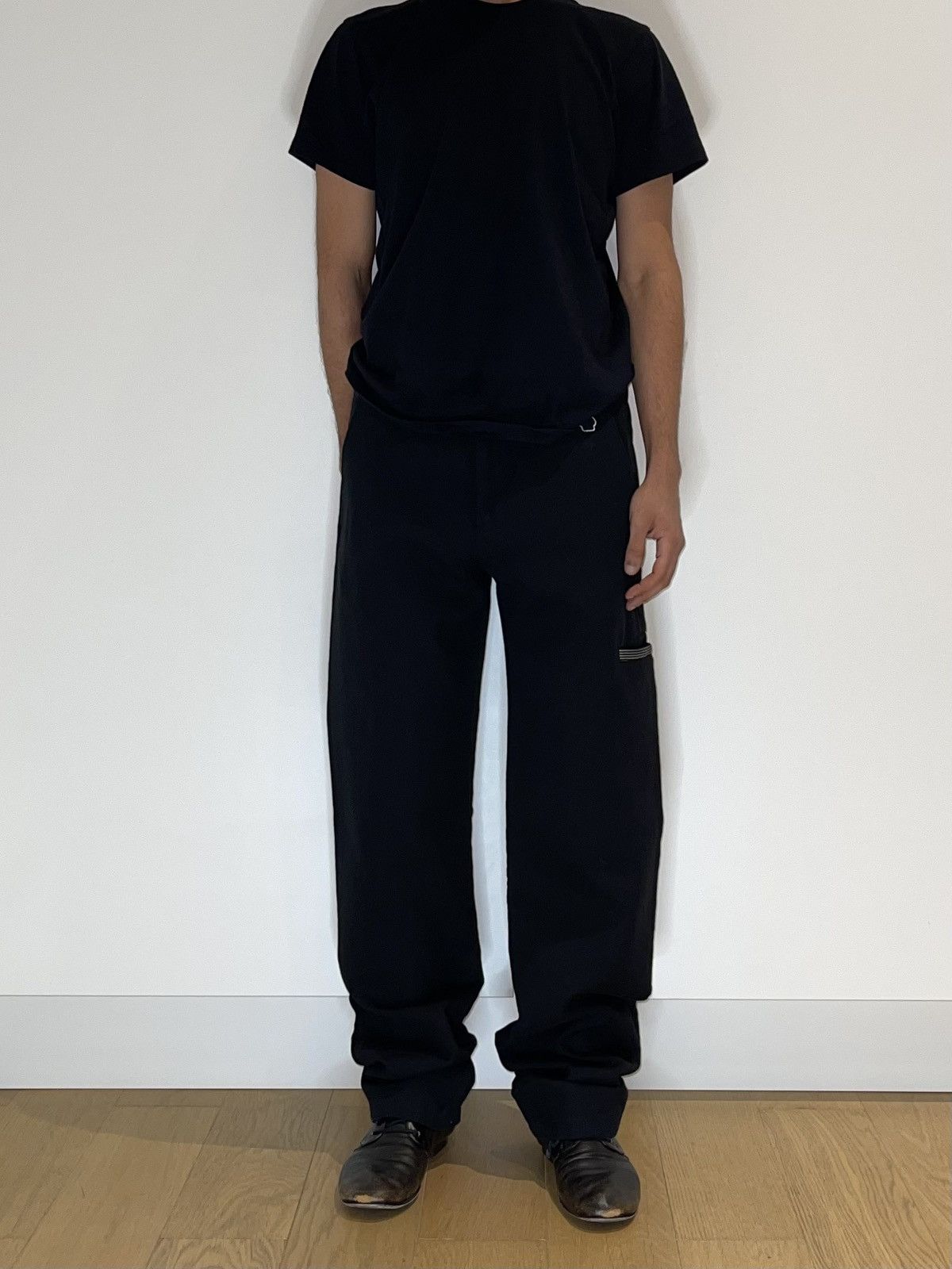 Undercover Undercover SS08 Summer Madness Black Straight Fit Trousers Size US 31 - 1 Thumbnail