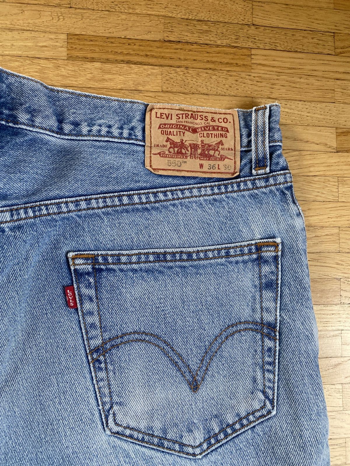 Levi's Blue levis 550 Size US 32 / EU 48 - 1 Thumbnail
