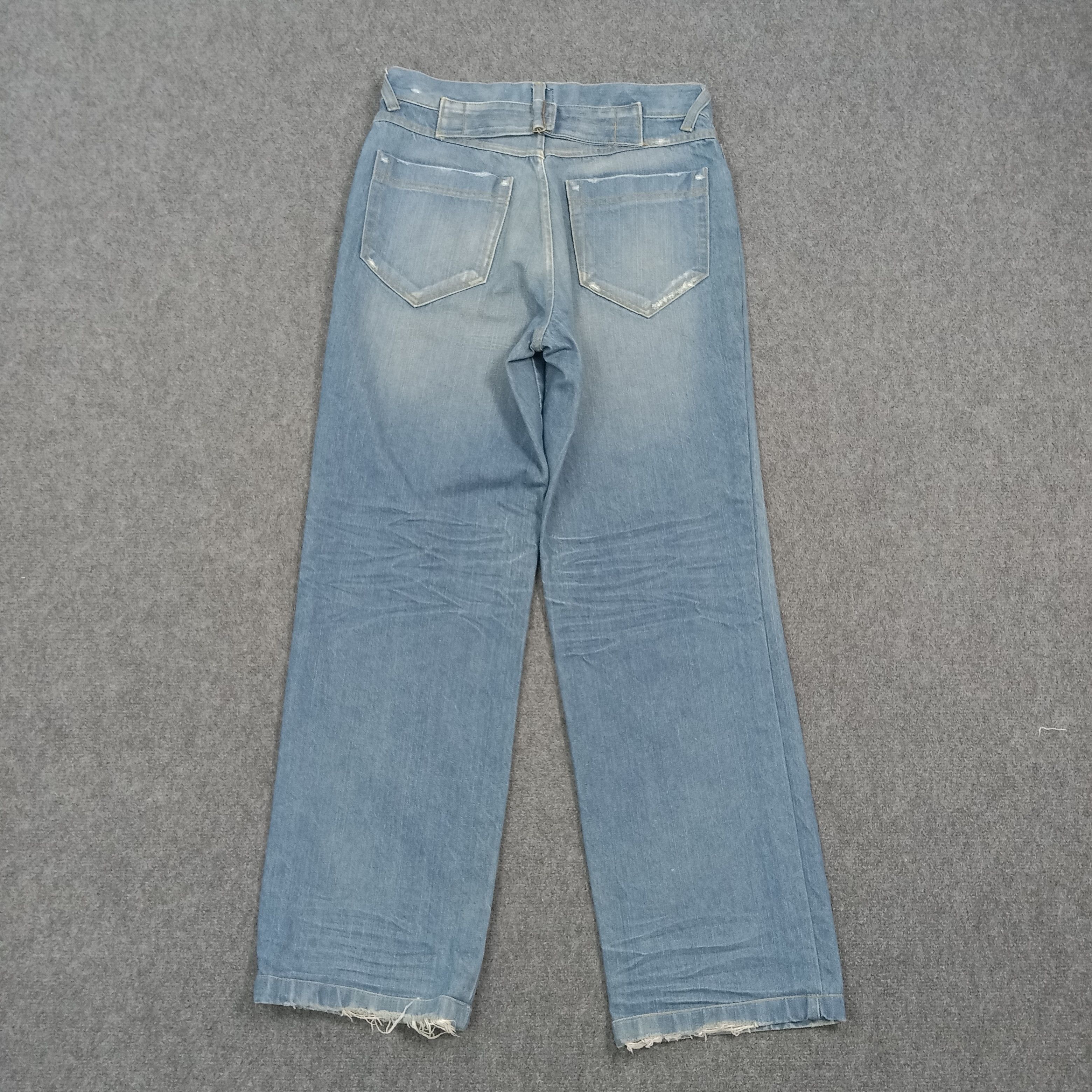 Number (N)ine Number Nine Japanese Brand Regular Denim Jeans C272N4 Size US 32 / EU 48 - 5 Thumbnail