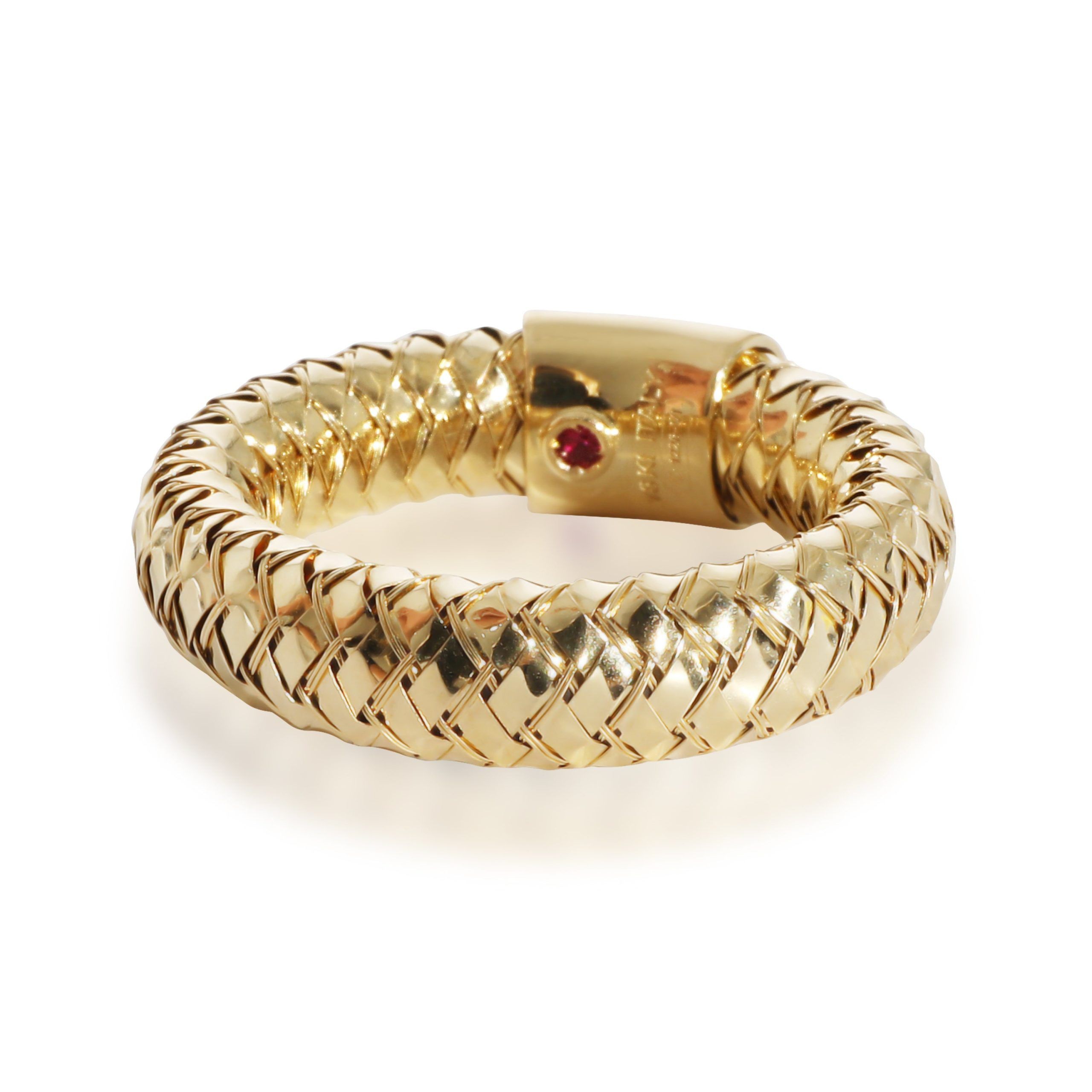 image of Tiffany Co Roberto Coin Primavera Ring In 18K Yellow Gold, Women's