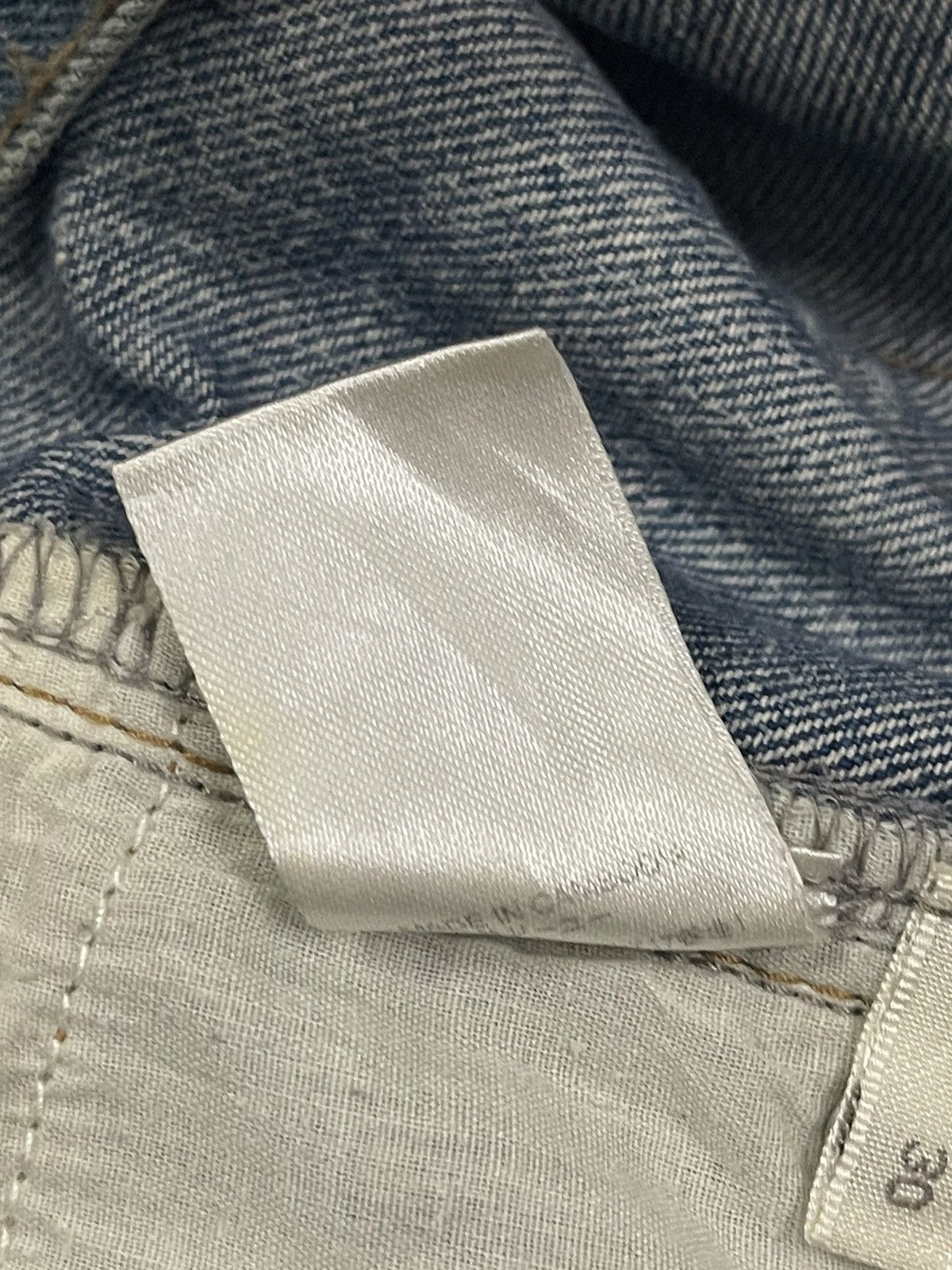 14th Addiction Vintage Japanese Brand Blue Wash Style Baggy Jeans Size US 31 - 8 Thumbnail