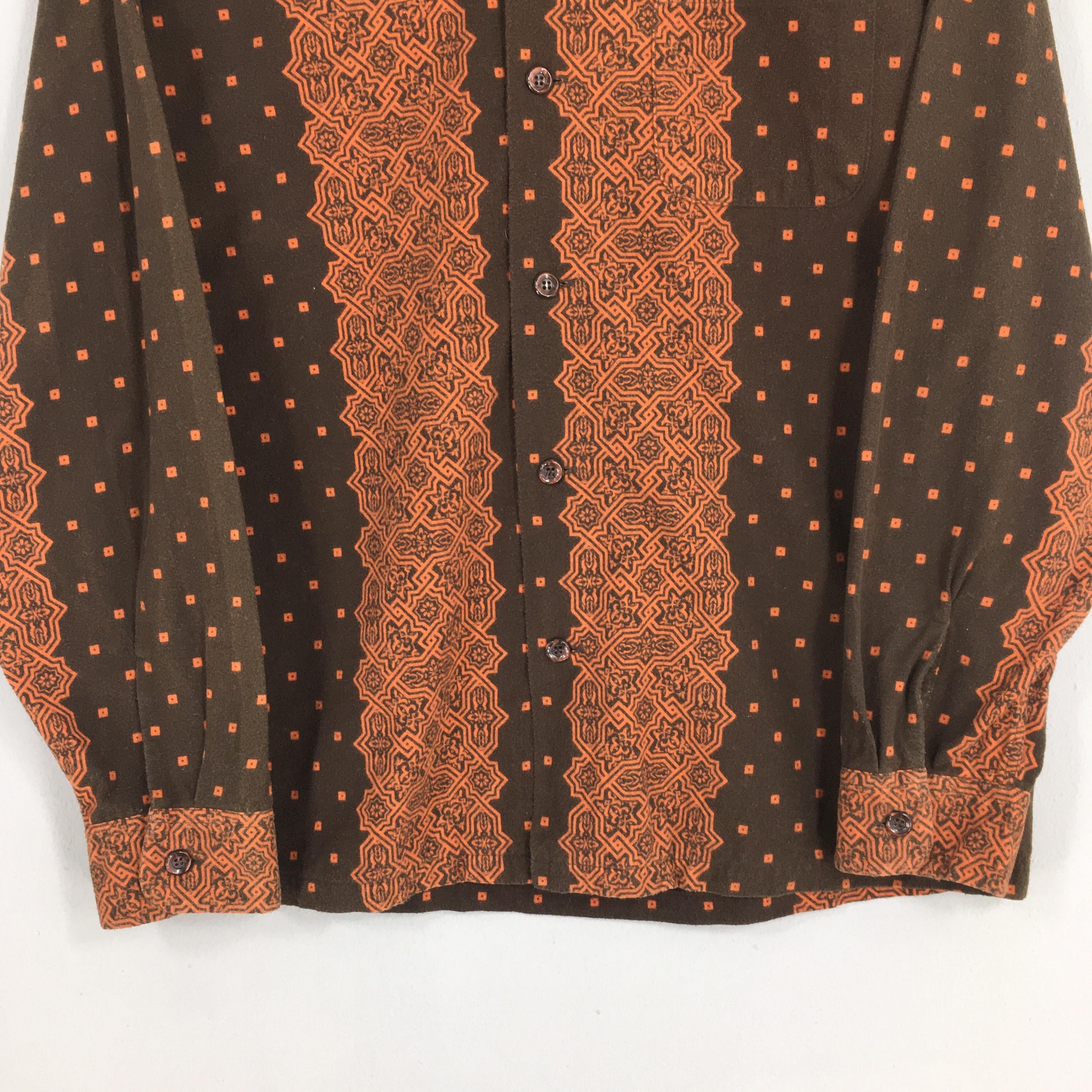 Sugar Cane Vintage Sugar Cane MFG Co Japan Work Casual Shirt Large Size US L / EU 52-54 / 3 - 3 Thumbnail