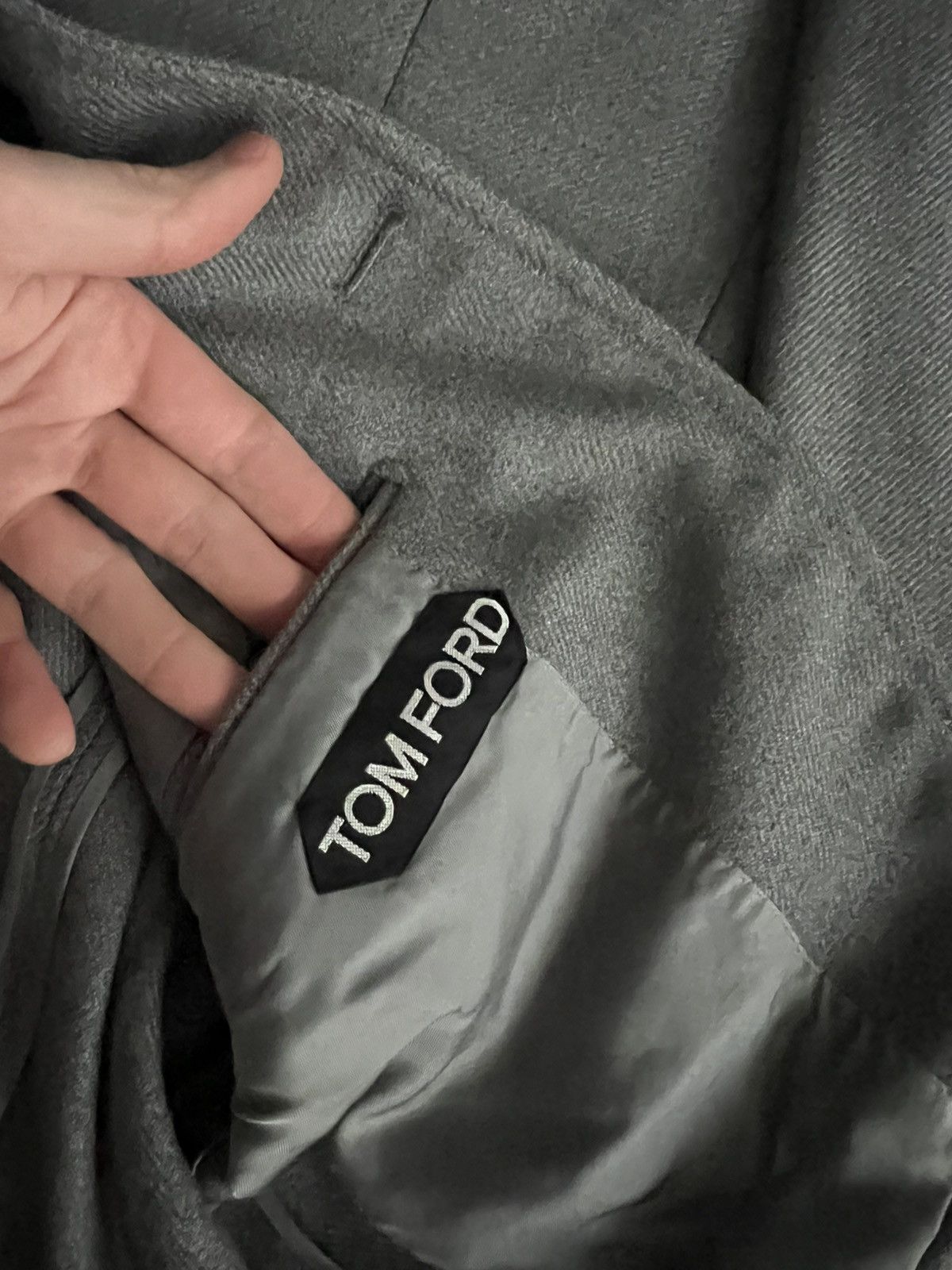 Tom Ford Wool Sport Coat Blazer Peak Lapel 54R Size 54R - 4 Thumbnail