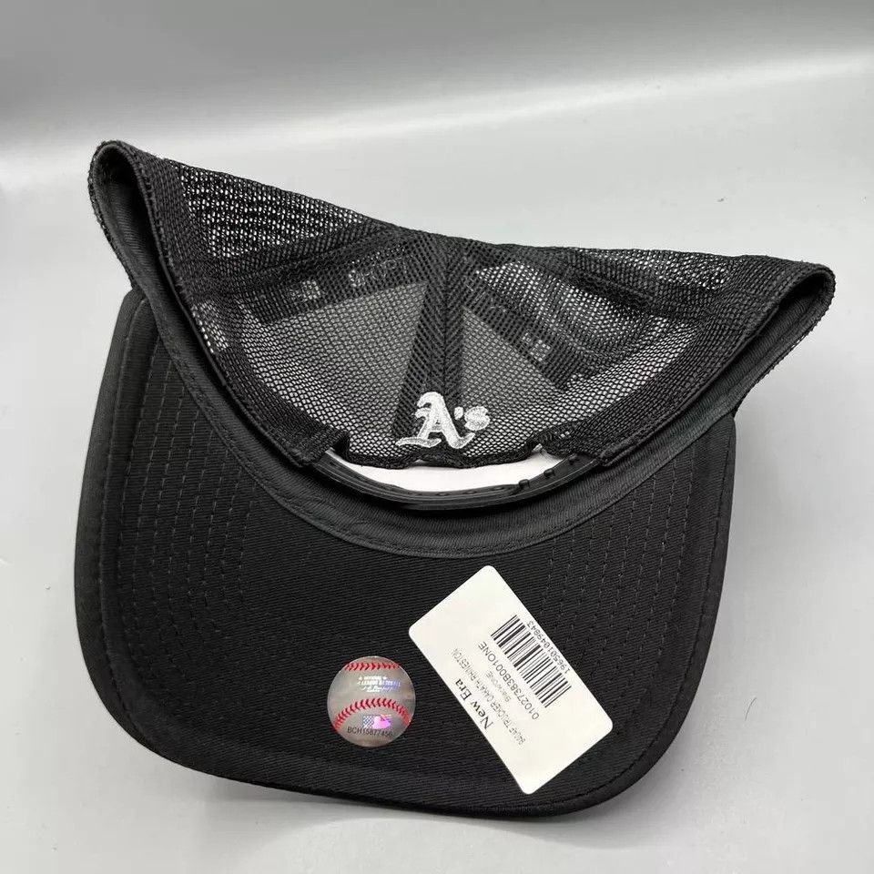 New Era Oakland Athletics Trucker Hat Men 9Forty New Era Snap Back Size ONE SIZE - 7 Thumbnail
