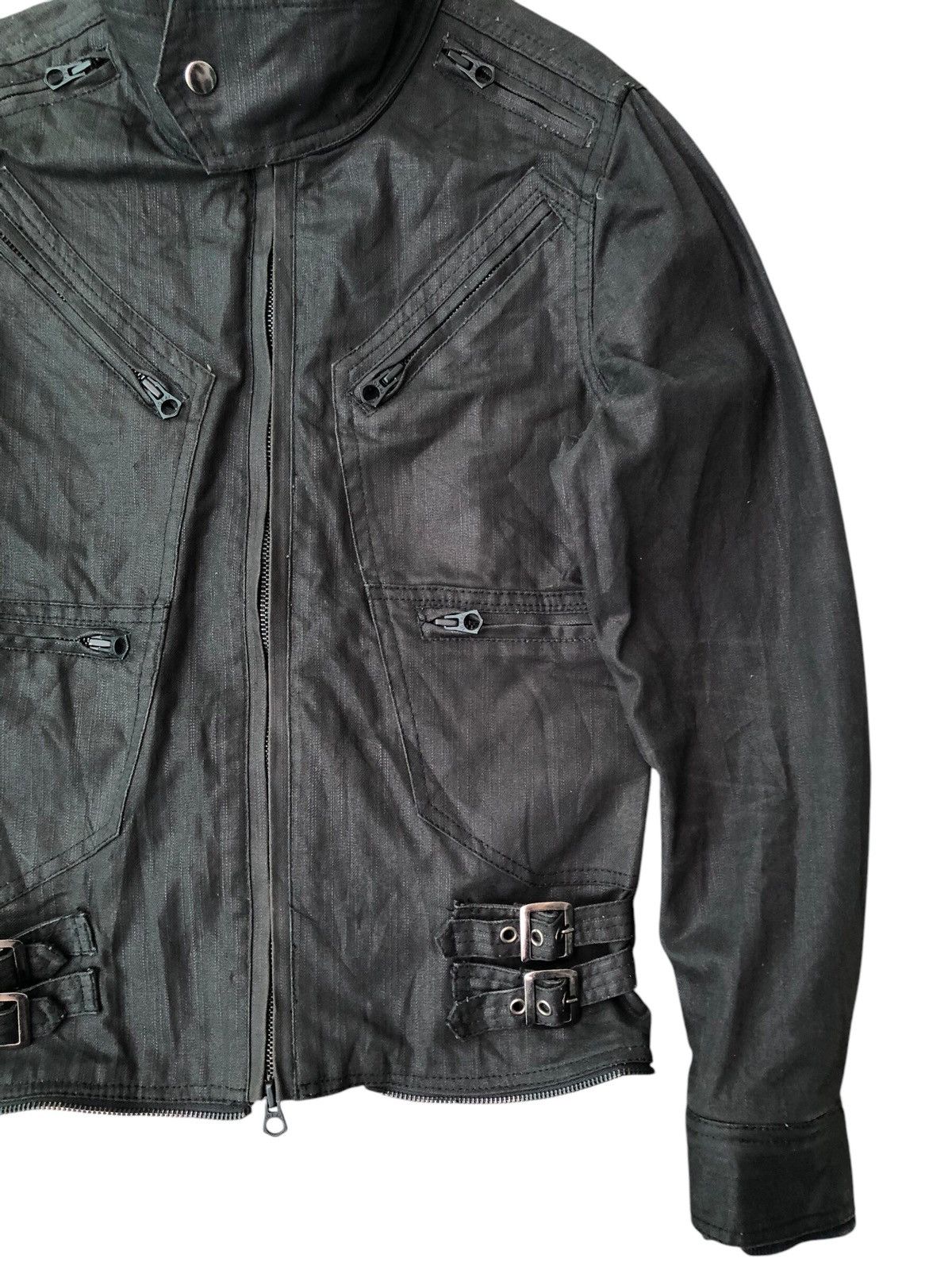 GOSTAR DE FUGA Fuga waxed biker punk jacket Size US S / EU 44-46 / 1 - 8 Thumbnail