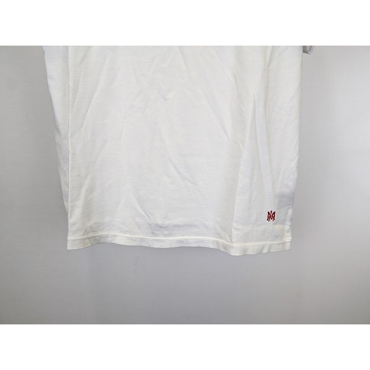 Amiri o1rshd1 Ma Paisley Short Sleeve T-Shirt in White Size US M / EU 48-50 / 2 - 9 Thumbnail