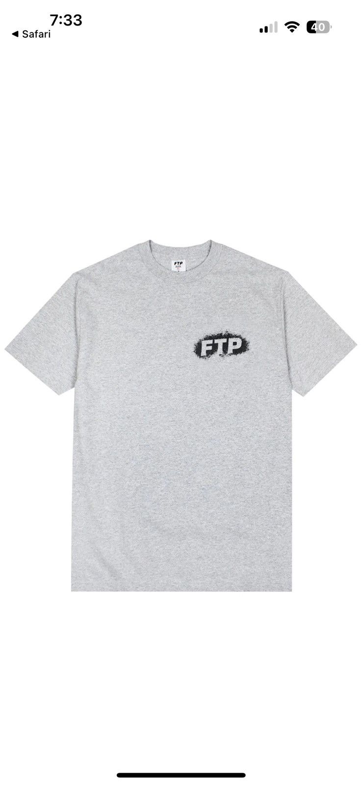 Fuck The Population Fuck The Population Splatter Logo tee Size US L / EU 52-54 / 3 - 1 Thumbnail