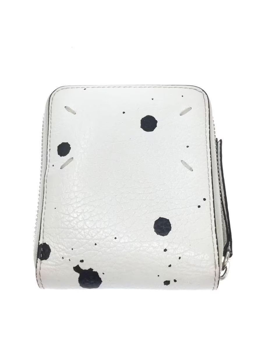 Maison Margiela Paint Splat Leather Zip Wallet Size ONE SIZE - 2 Thumbnail