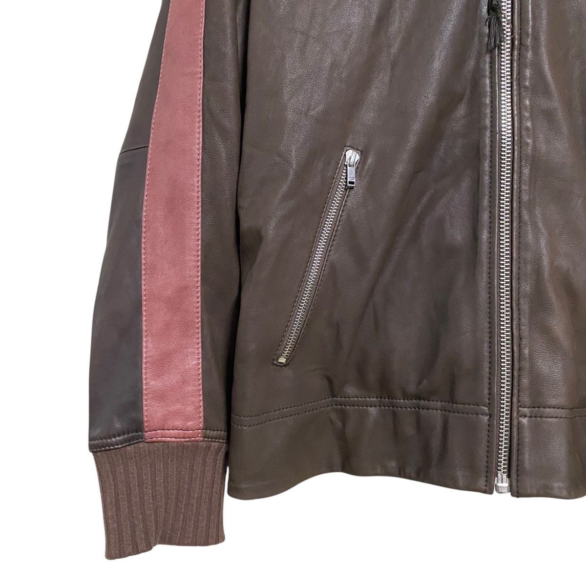 Diesel Vintage Diesel Leather Jacket 'Trabajadores Size US M / EU 48-50 / 2 - 5 Thumbnail