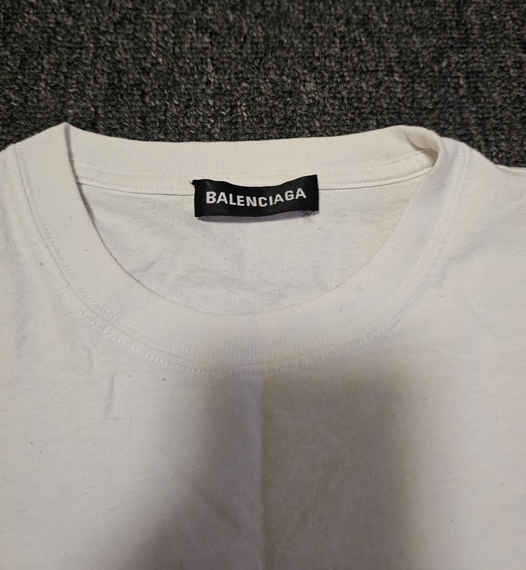 Balenciaga Balenciaga white lock short-sleeve T-shirt, Size US S / EU 44-46 / 1 - 4 Thumbnail
