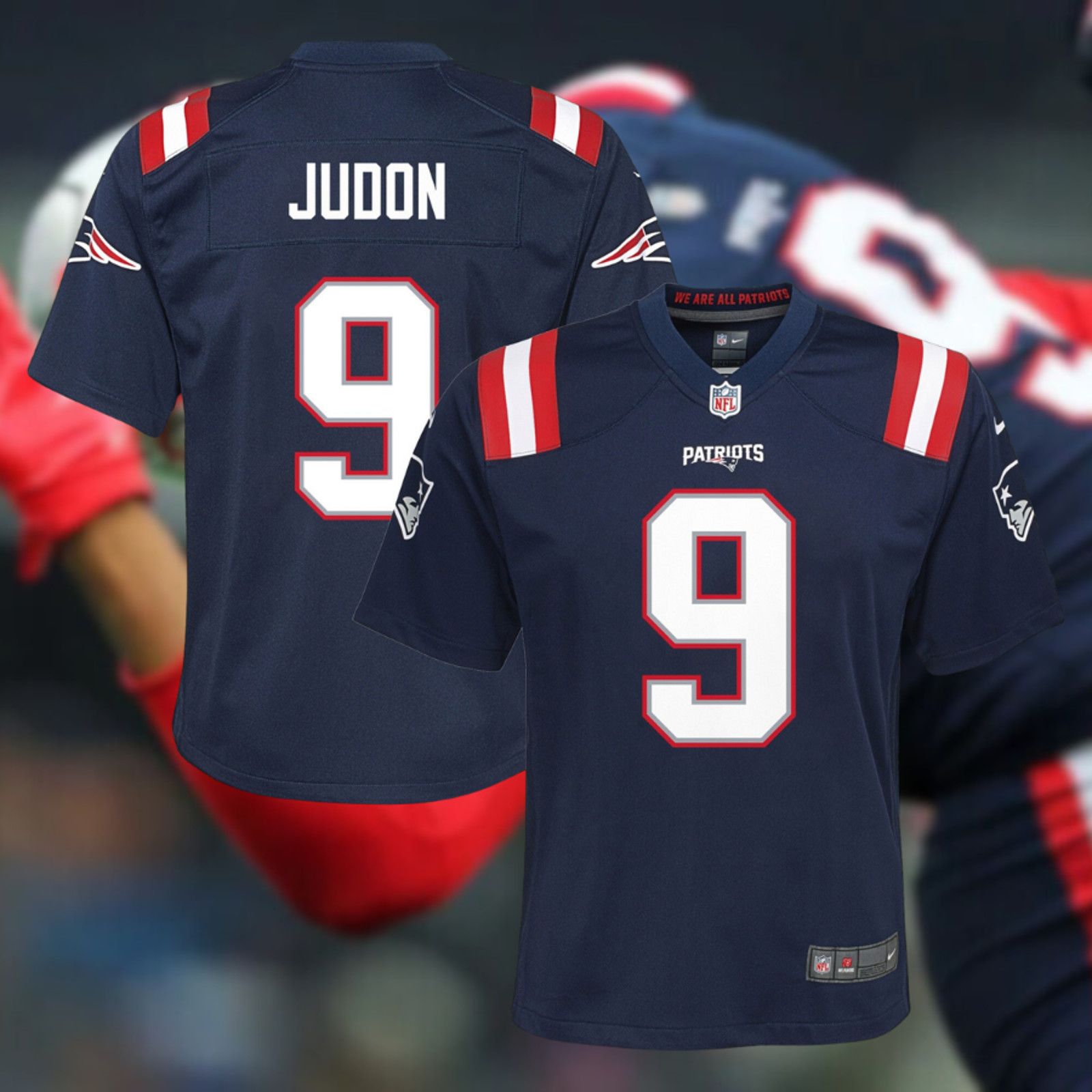 Nike New England Patriots Matthew Judon Nike Vapor Jersey Sz M Size US M / EU 48-50 / 2 - 11 Thumbnail