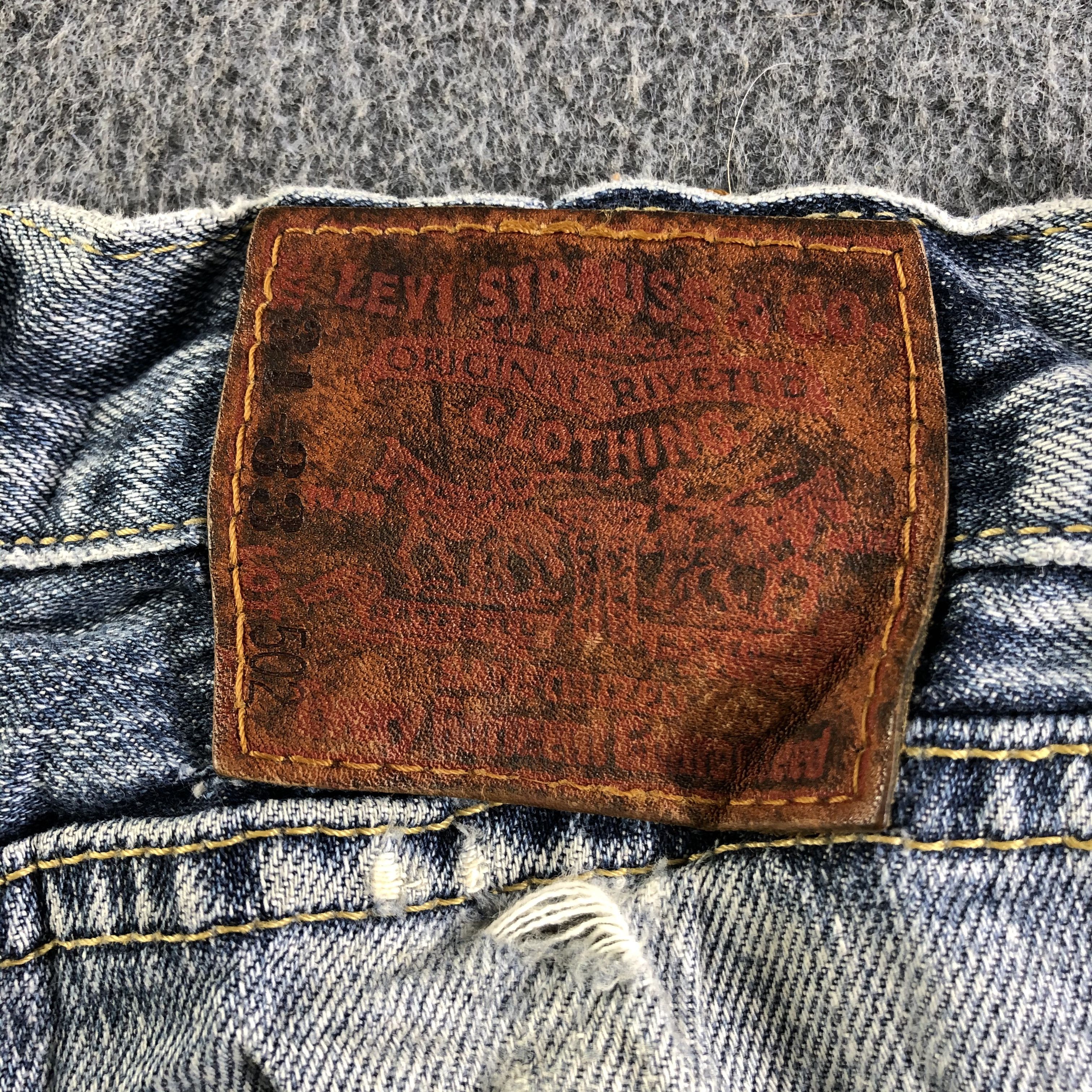 Levi's Vintage 90s Levis 502 Jeans-J3904 Size US 31 - 5 Thumbnail