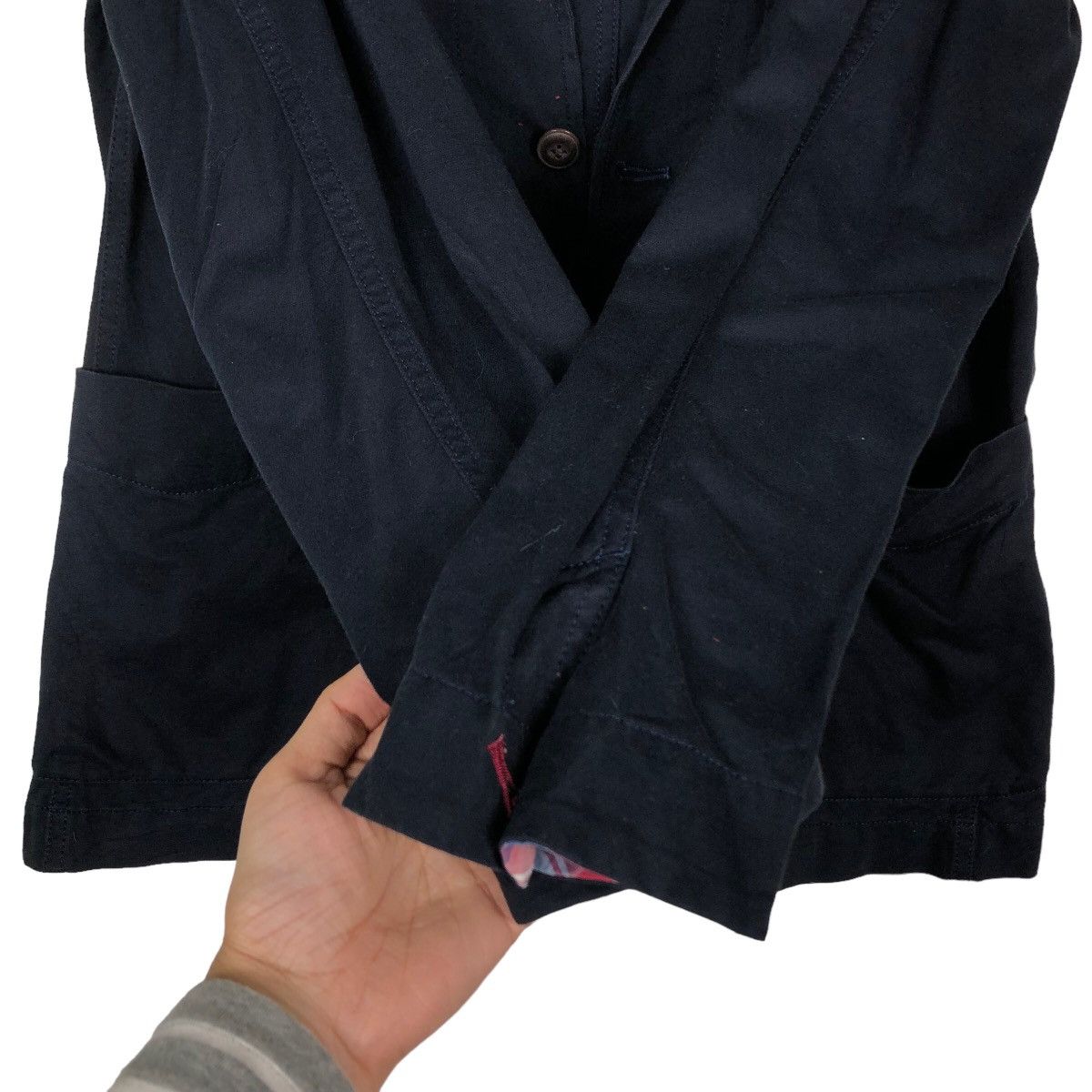 Burberry 🔥Vintage Burberry Black Label Chore Work Jacket Size US L / EU 52-54 / 3 - 15 Thumbnail