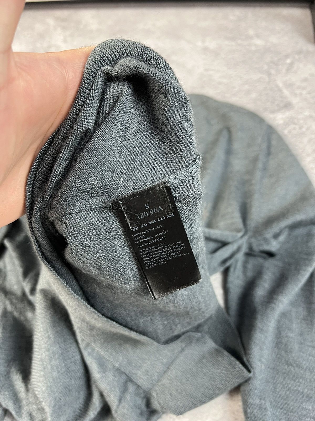Allsaints All saints mode merino crew Size US S / EU 44-46 / 1 - 8 Thumbnail