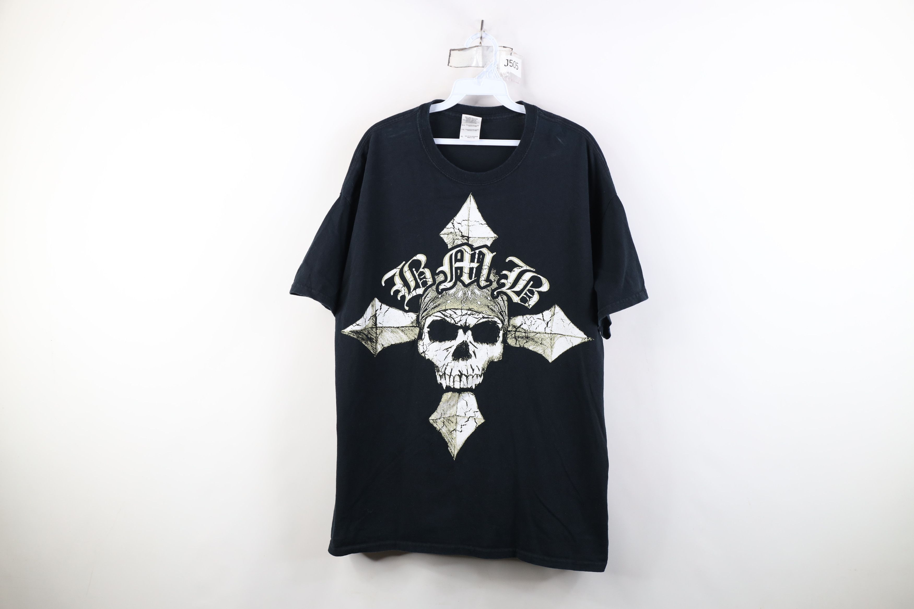 Vintage Vintage Y2K Bret Michaels Band Short Sleeve T-Shirt Skull Size US XL / EU 56 / 4 - 1 Thumbnail