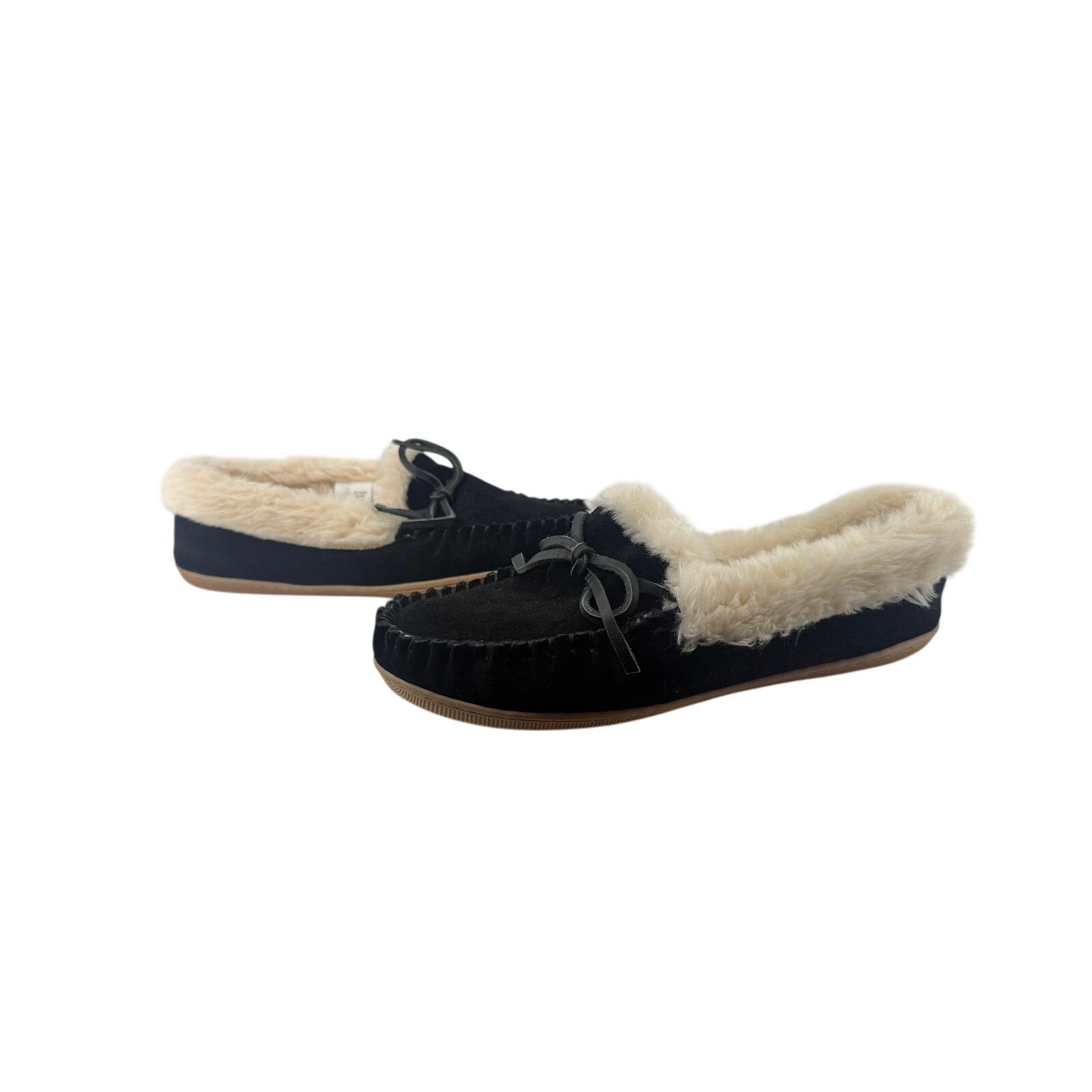 J.Crew J Crew Lodge Shoes Black Suede Womens 7 Slipper Size US 7 / IT 37 - 9 Thumbnail