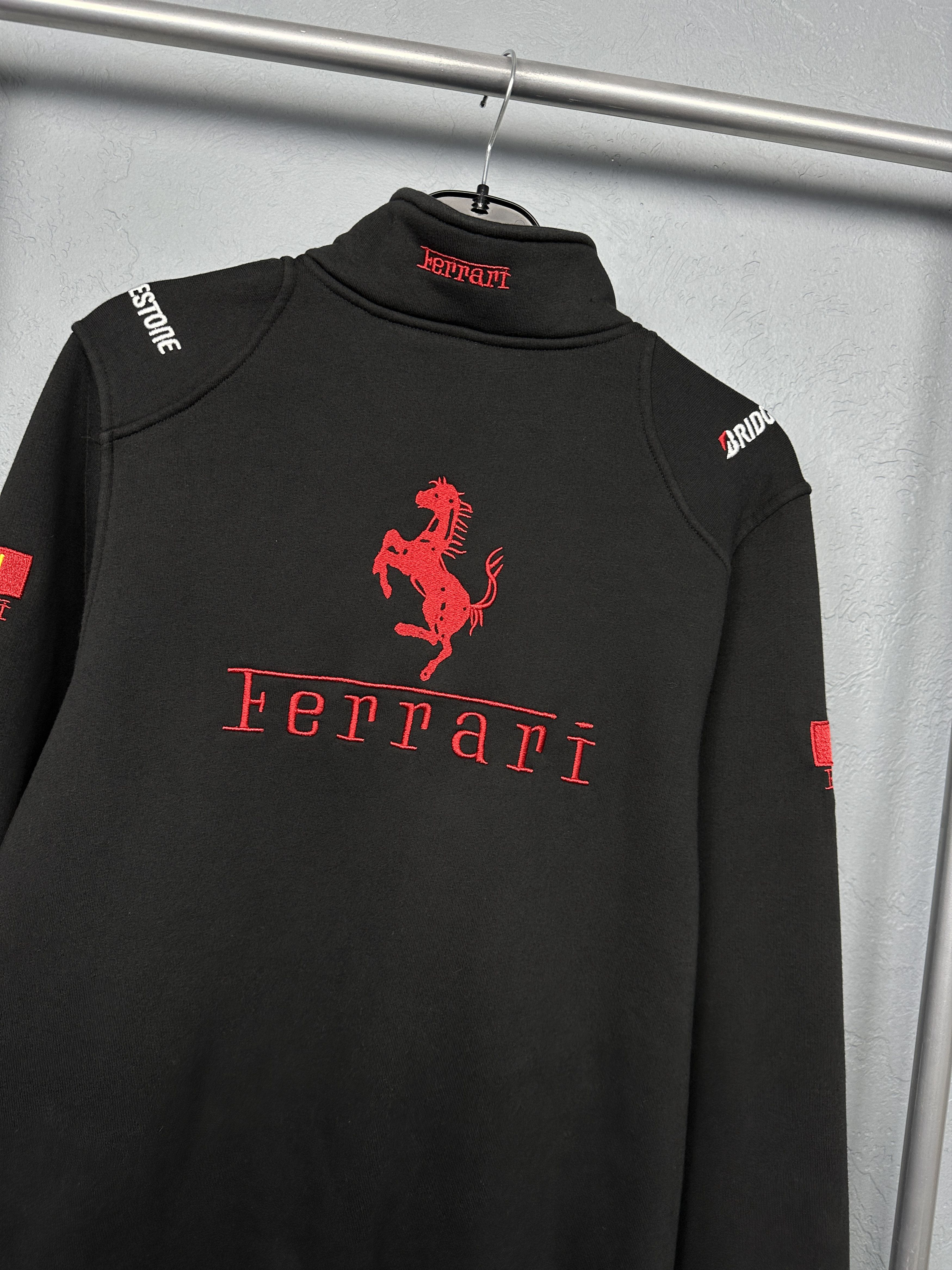 Formula 1 Formula 1 Ferrari team logo Vintage Mens Zip Hoodie Size US M / EU 48-50 / 2 - 6 Thumbnail