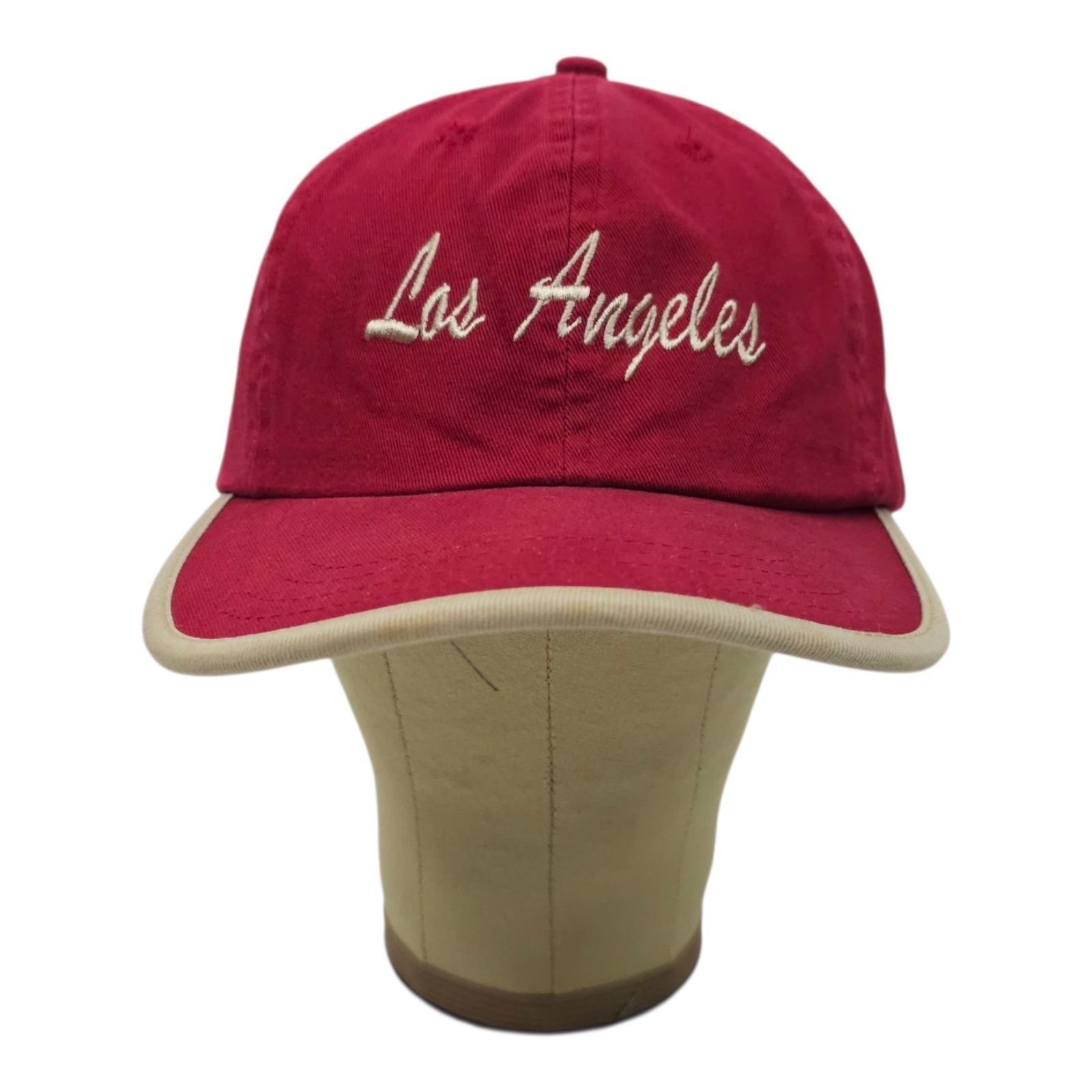 Other Los Angeles Embroidered Script Adjustable Tuck Strap Cap Tru Size ONE SIZE - 10 Thumbnail