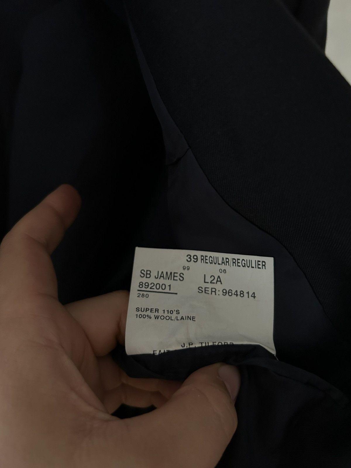 Harry Rosen Vintage blazer harry rosen loro piana JP Tilford Size 38L - 8 Thumbnail