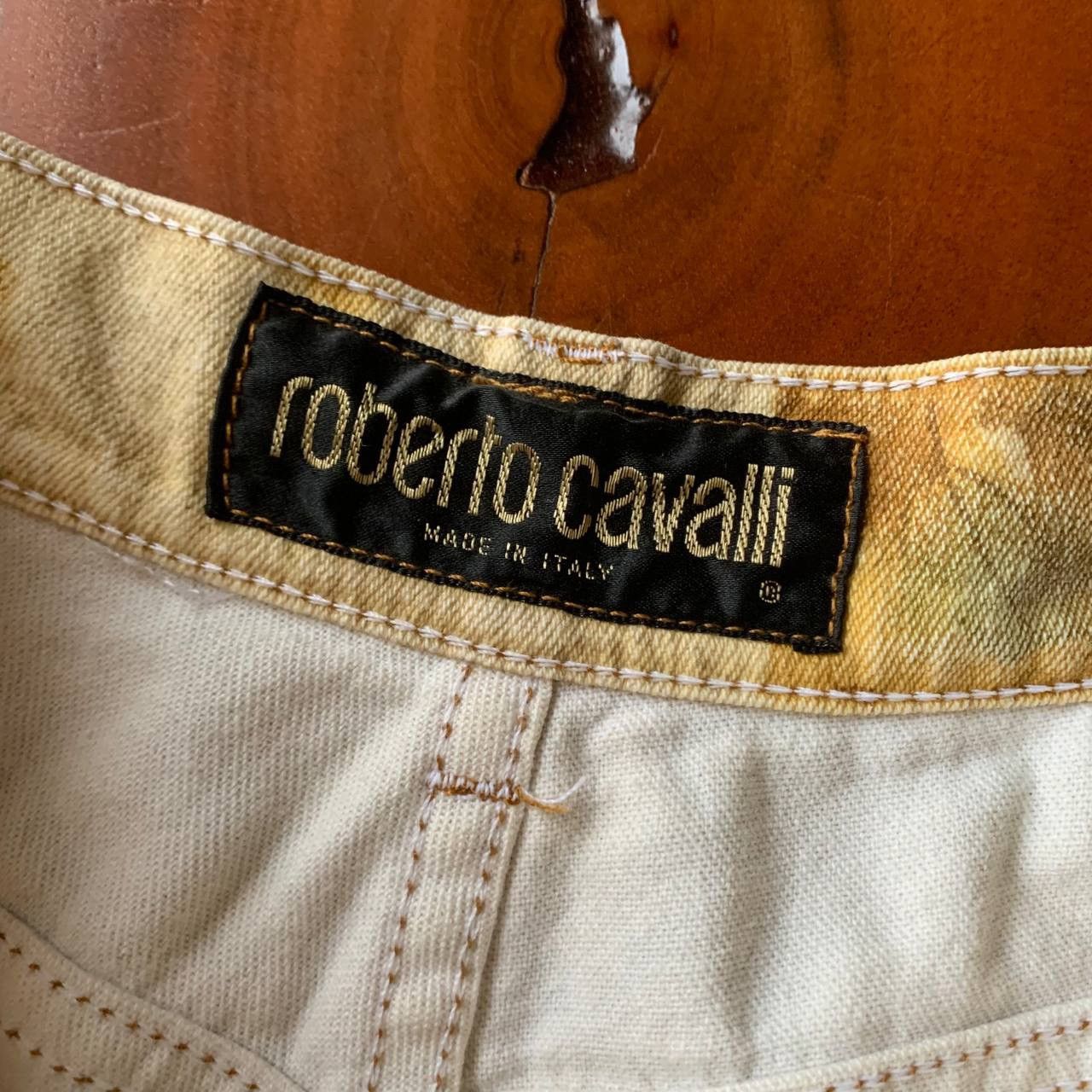Roberto Cavalli Vintage 1990’s Roberto Cavalli Renaissance Denim Jeans Pants Size US 32 / EU 48 - 13 Thumbnail