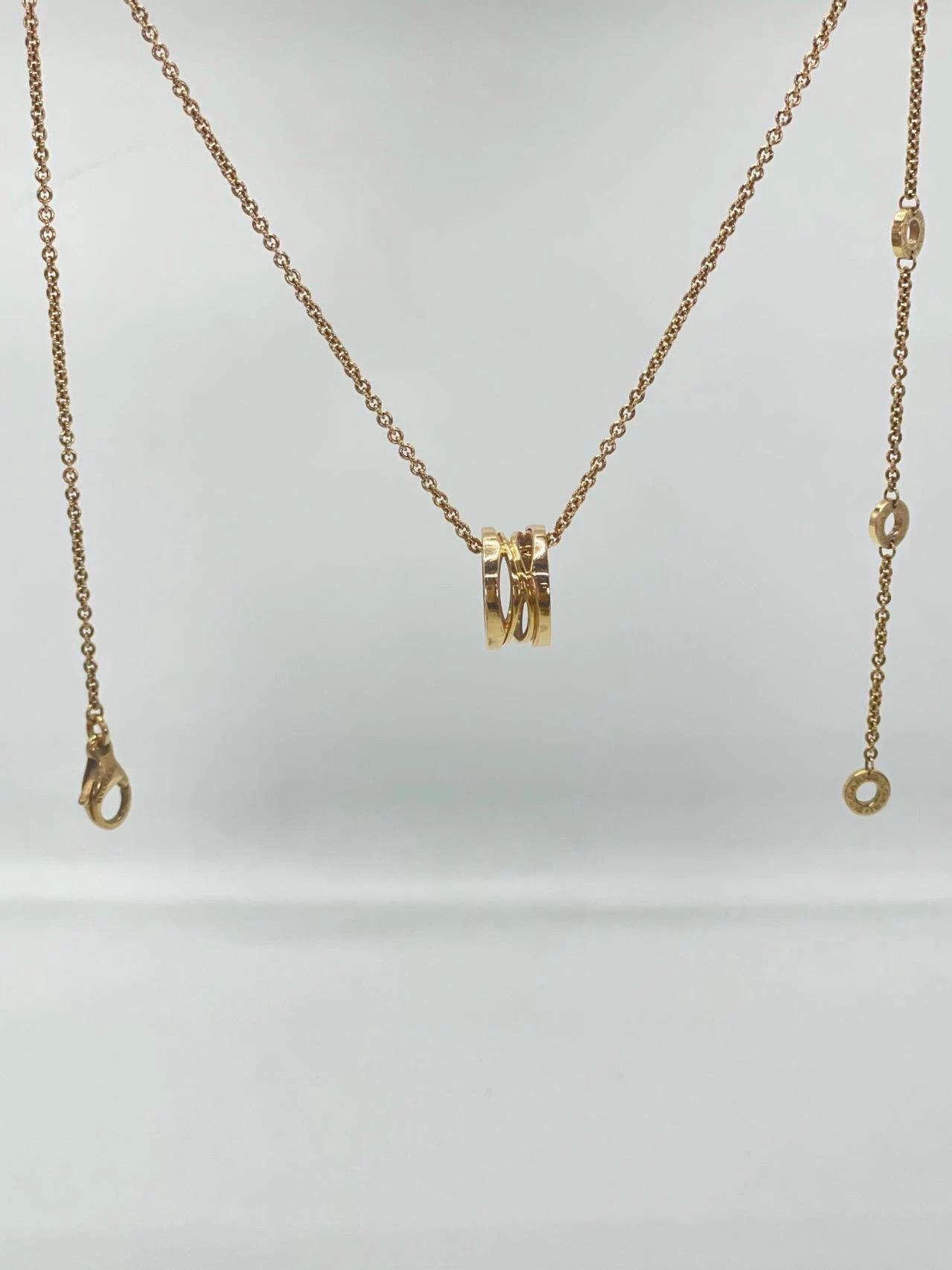 Bvlgari Bvlgari 2020 RG Spring Necklace 45cm Box Card Receipt Size ONE SIZE - 1 Thumbnail