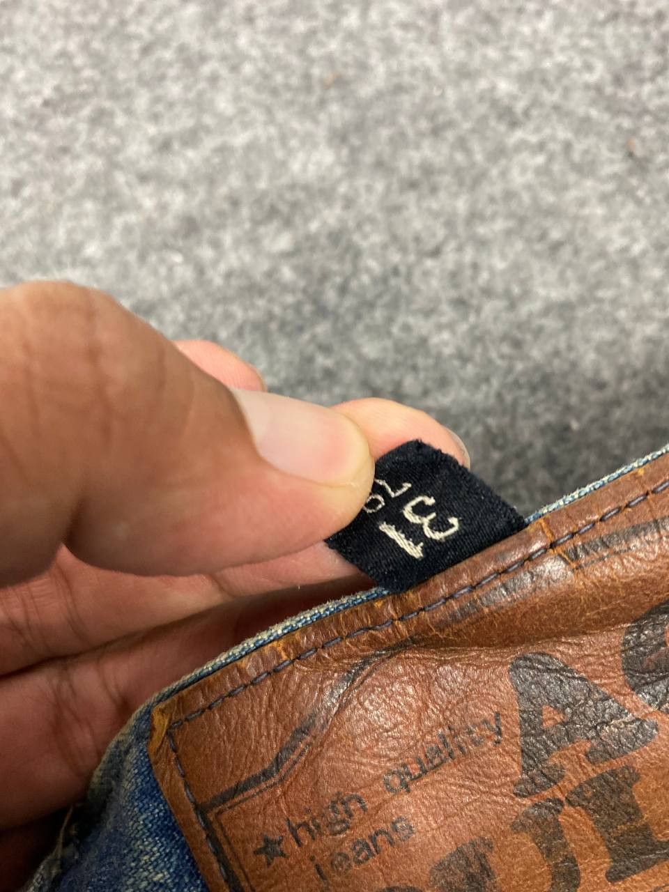 vintage acapulco japanese brands bootcut flare denim