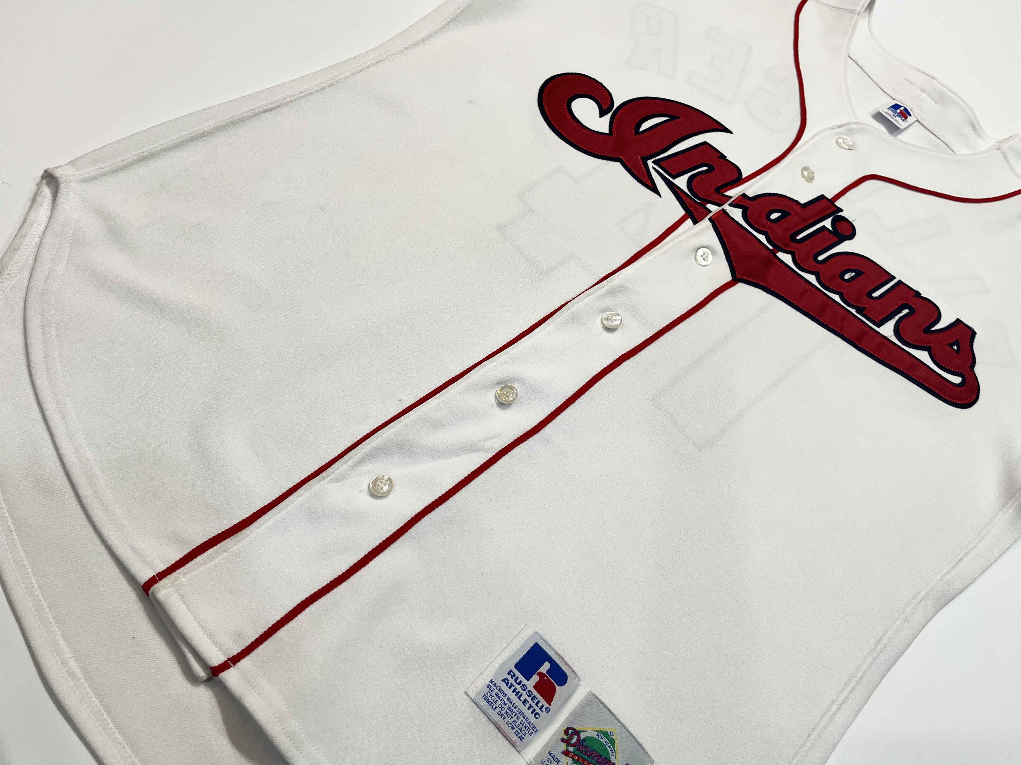 Russell Athletic Vintage Russell Diamond MLB Cleveland Indians #14 Jersey Size US M / EU 48-50 / 2 - 9 Thumbnail
